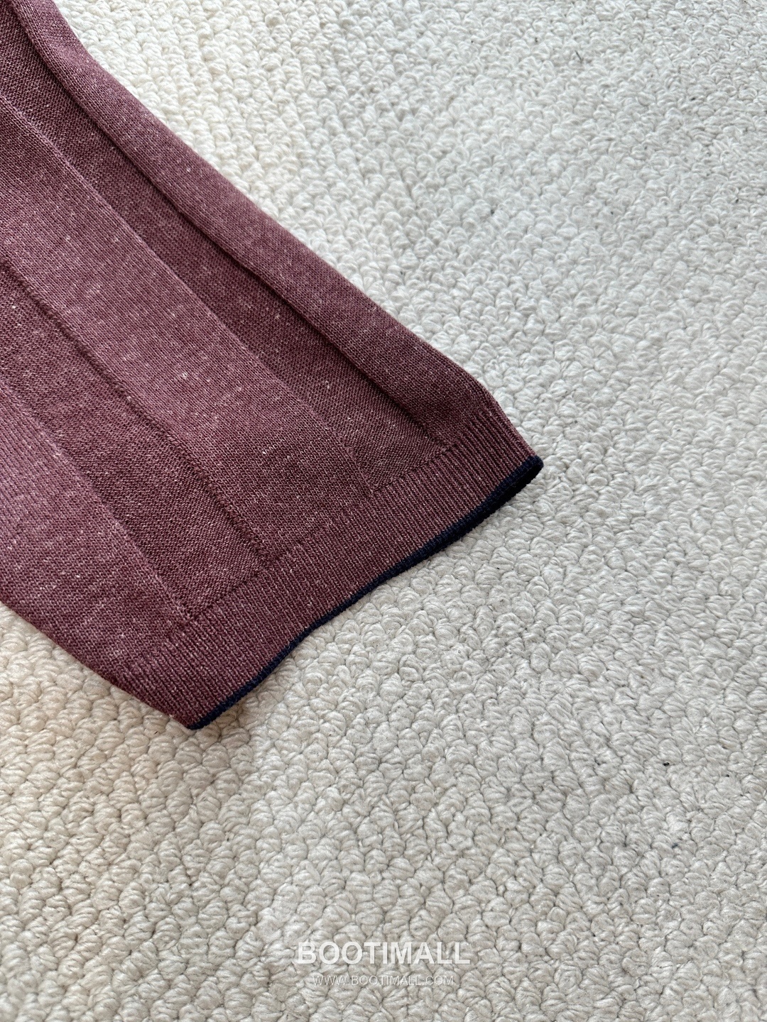 Loro Piana 2026 SS Linen Lyocell Acrylic Knit Polo Shirt with Spread Collar 로로피아나 2026 SS 린넨 라이오셀 아크릴 니트 폴로 셔츠 스프레드 칼라 7