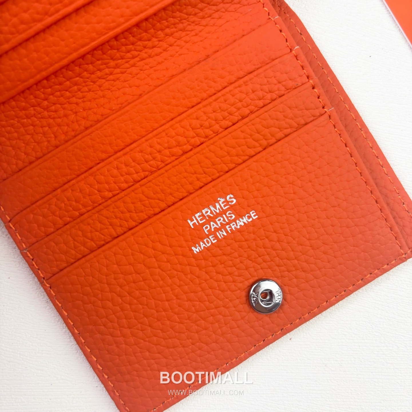 Hermes Barenia Calfskin Leather Compact Wallet with Perforated Detail Zip Coin Pocket 에르메스 바레니아 카프스킨 레더 펀칭 디테일 지퍼 코인포켓 반지갑 6357 10.5cm 6