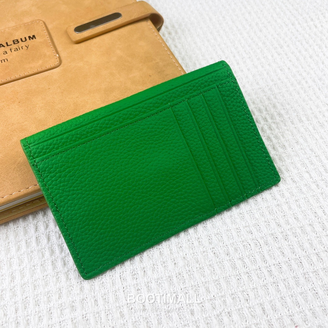 Hermes Barenia Faubourg Pebbled Calfskin Leather Card Holder Wallet 에르메스 바레니아 포부르 페블드 카프스킨 레더 카드홀더 지갑 2215 12cm 8