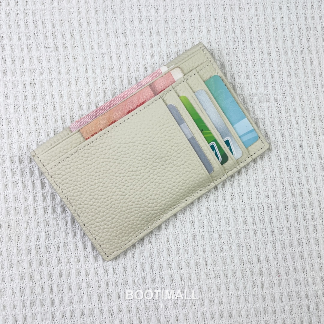 Hermes Barenia Faubourg Pebbled Calfskin Leather Card Holder Wallet 에르메스 바레니아 포부르 페블드 카프스킨 레더 카드홀더 지갑 2215 12cm 8
