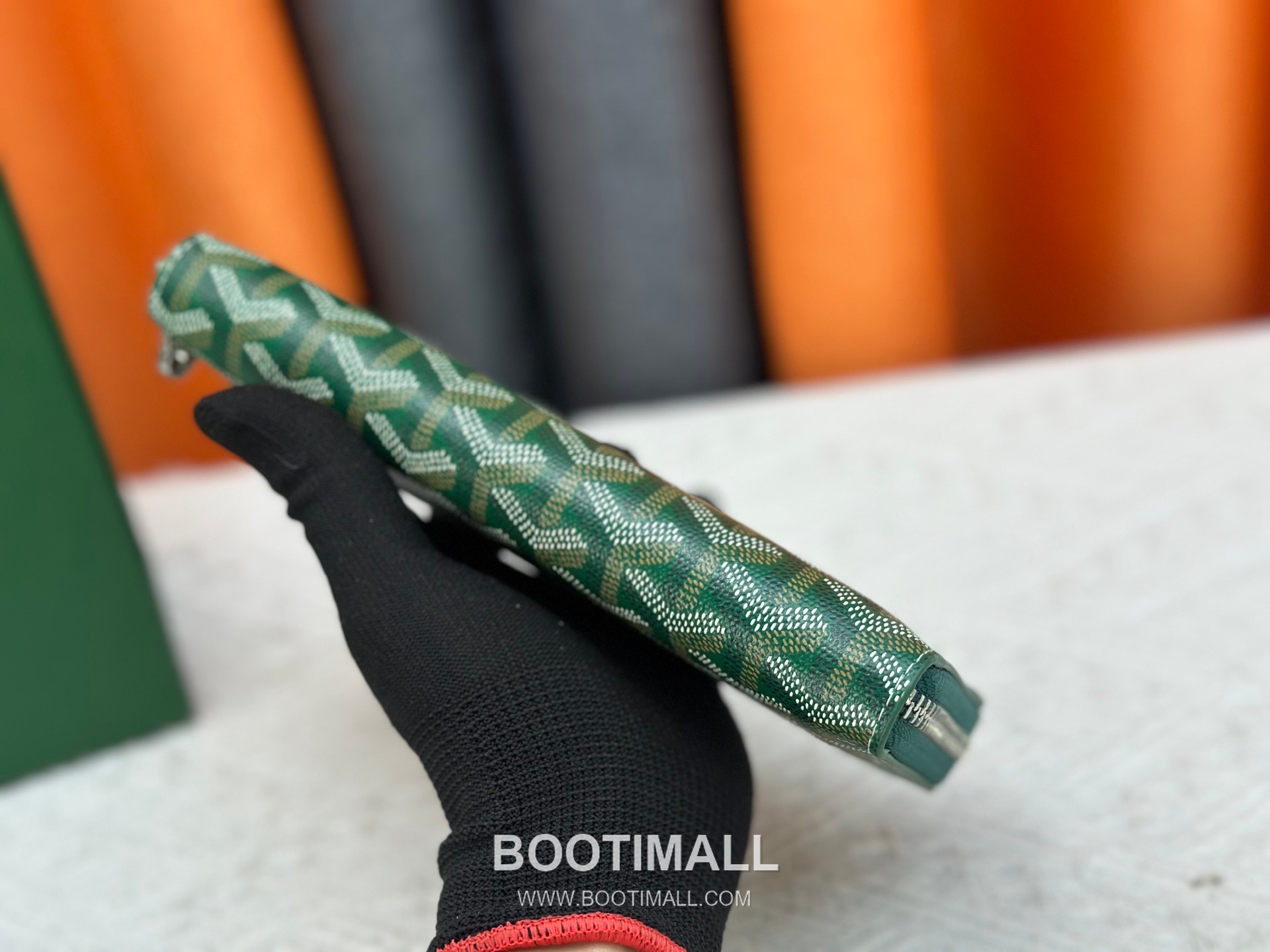 Goyard Canvas Calfskin Leather Long Wallet with Zip Pocket Detail 고야드 캔버스 카프스킨 레더 지퍼 포켓 장지갑 3368 M60017 20cm 3