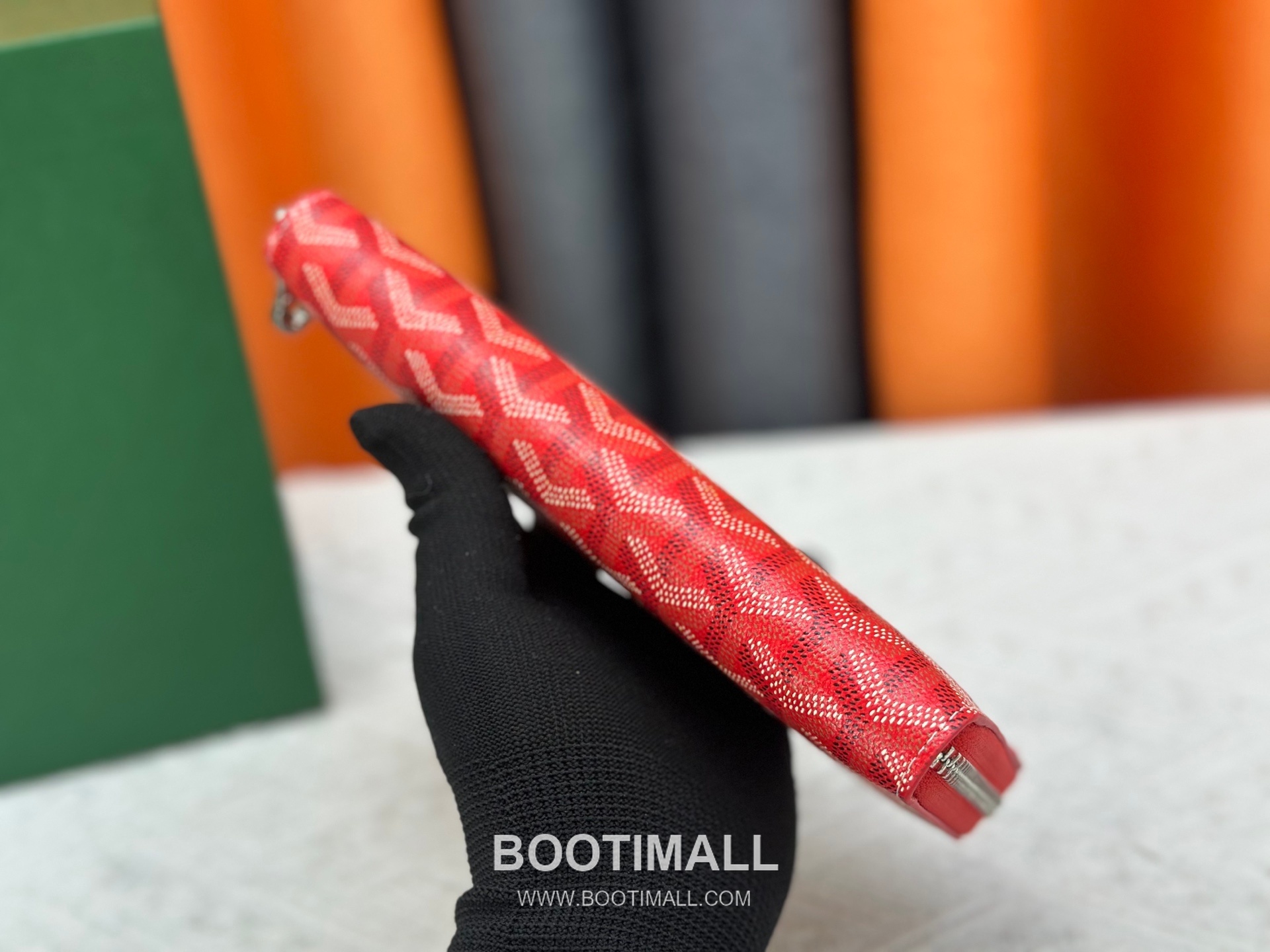 Goyard Canvas Calfskin Leather Long Wallet with Zip Pocket Detail 고야드 캔버스 카프스킨 레더 지퍼 포켓 장지갑 3368 M60017 20cm 3