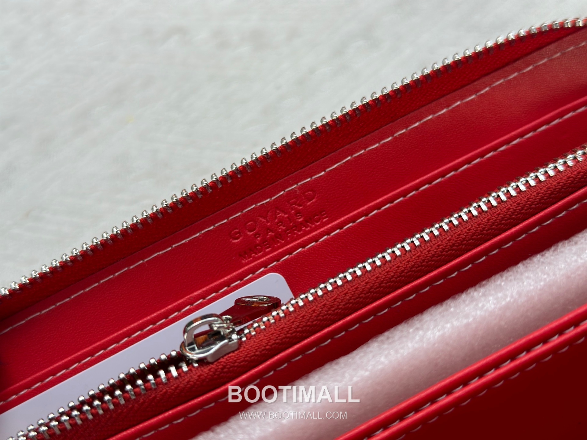 Goyard Canvas Calfskin Leather Long Wallet with Zip Pocket Detail 고야드 캔버스 카프스킨 레더 지퍼 포켓 장지갑 3368 M60017 20cm 9