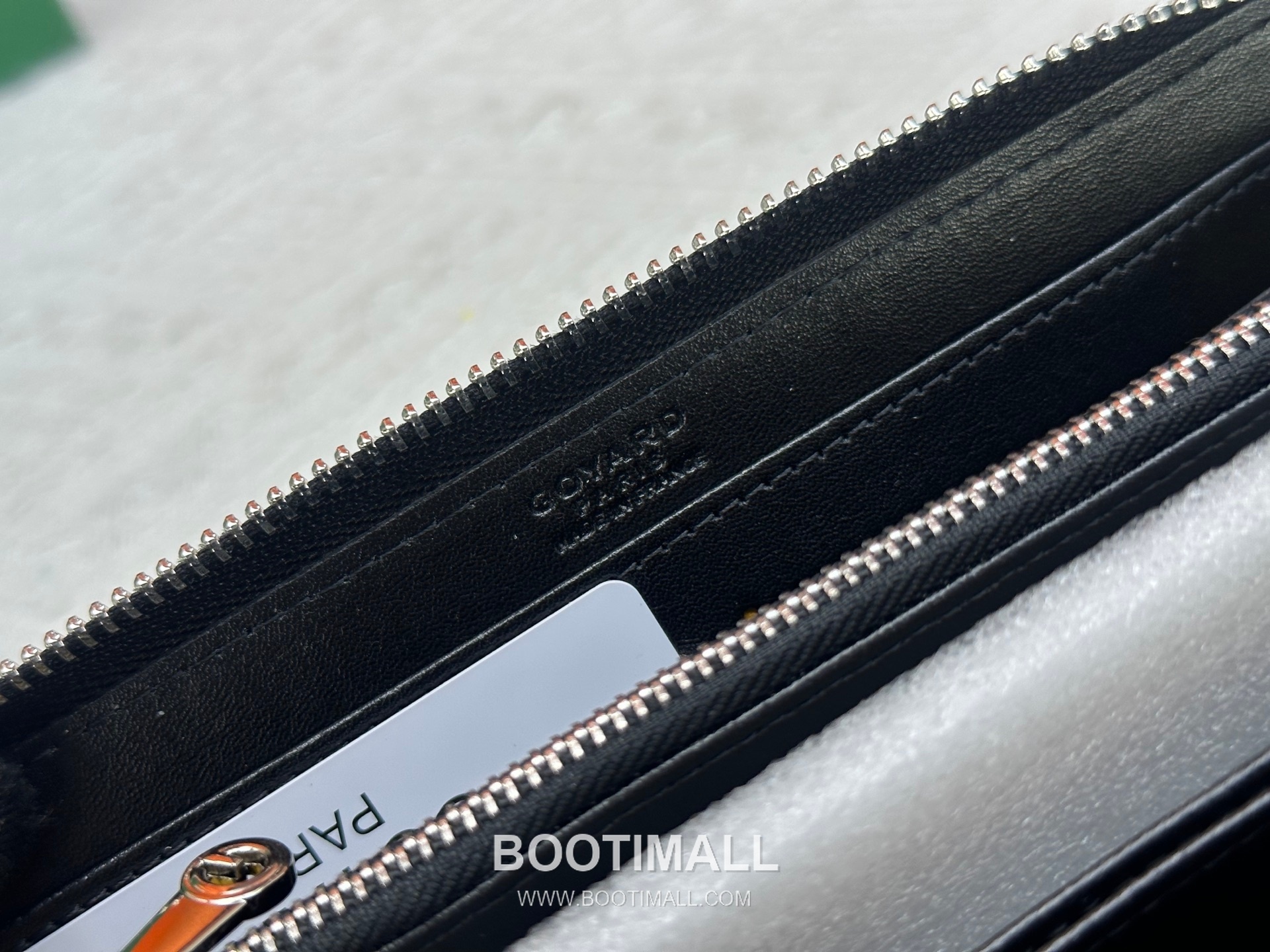 Goyard Canvas Calfskin Leather Long Wallet with Zip Pocket Detail 고야드 캔버스 카프스킨 레더 지퍼 포켓 장지갑 3368 M60017 20cm 9