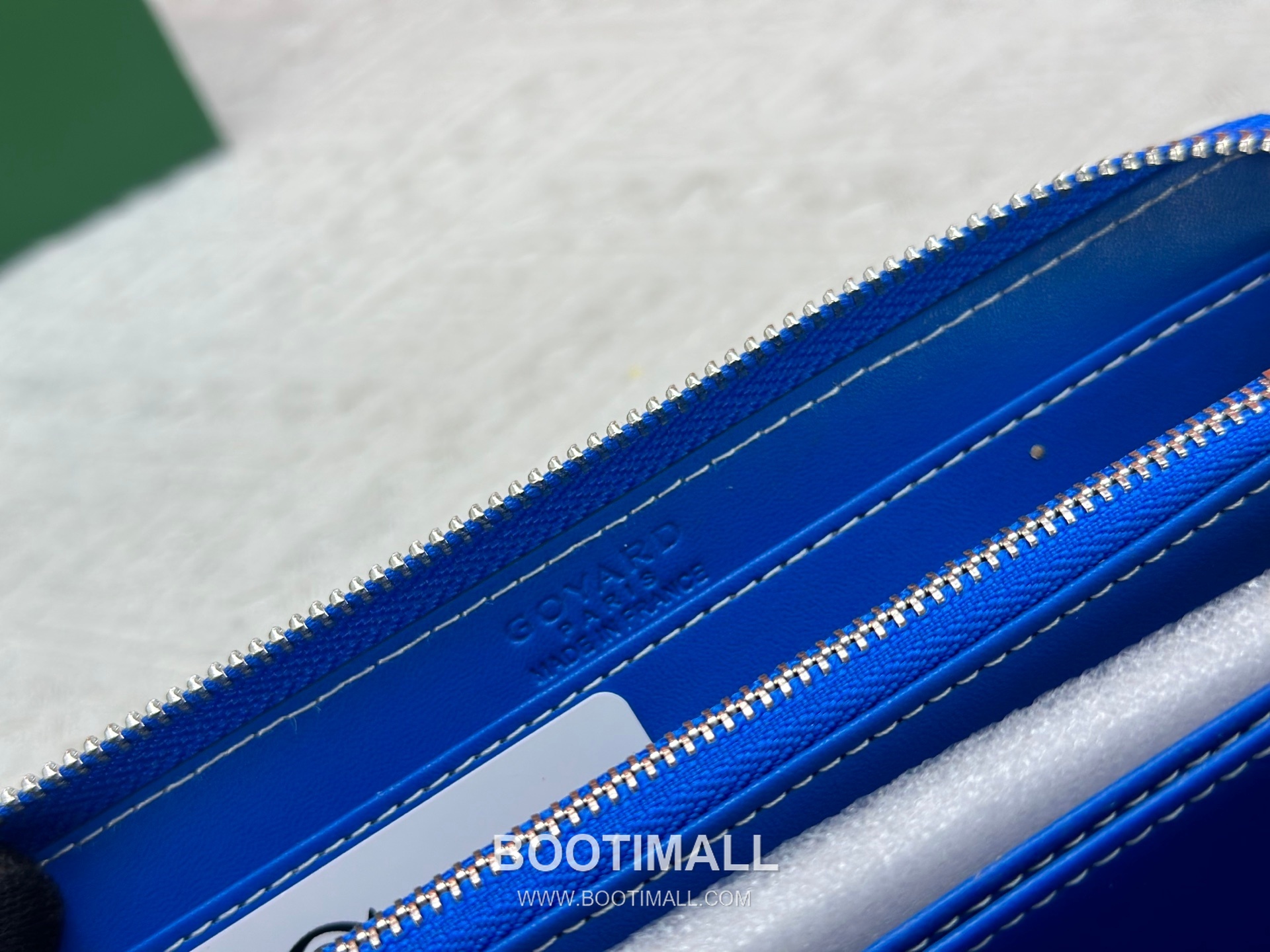 Goyard Canvas Calfskin Leather Long Wallet with Zip Pocket Detail 고야드 캔버스 카프스킨 레더 지퍼 포켓 장지갑 3368 M60017 20cm 8