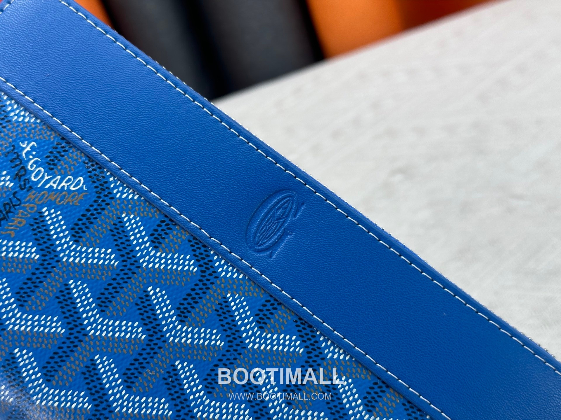 Goyard Canvas Calfskin Leather Long Wallet with Zip Pocket Detail 고야드 캔버스 카프스킨 레더 지퍼 포켓 장지갑 3368 M60017 20cm 9