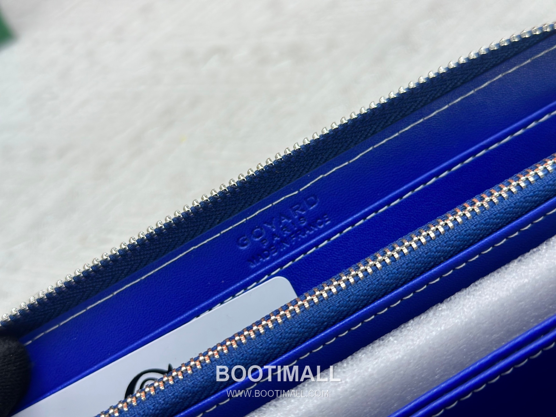 Goyard Canvas Calfskin Leather Long Wallet with Zip Pocket Detail 고야드 캔버스 카프스킨 레더 지퍼 포켓 장지갑 3368 M60017 20cm 9