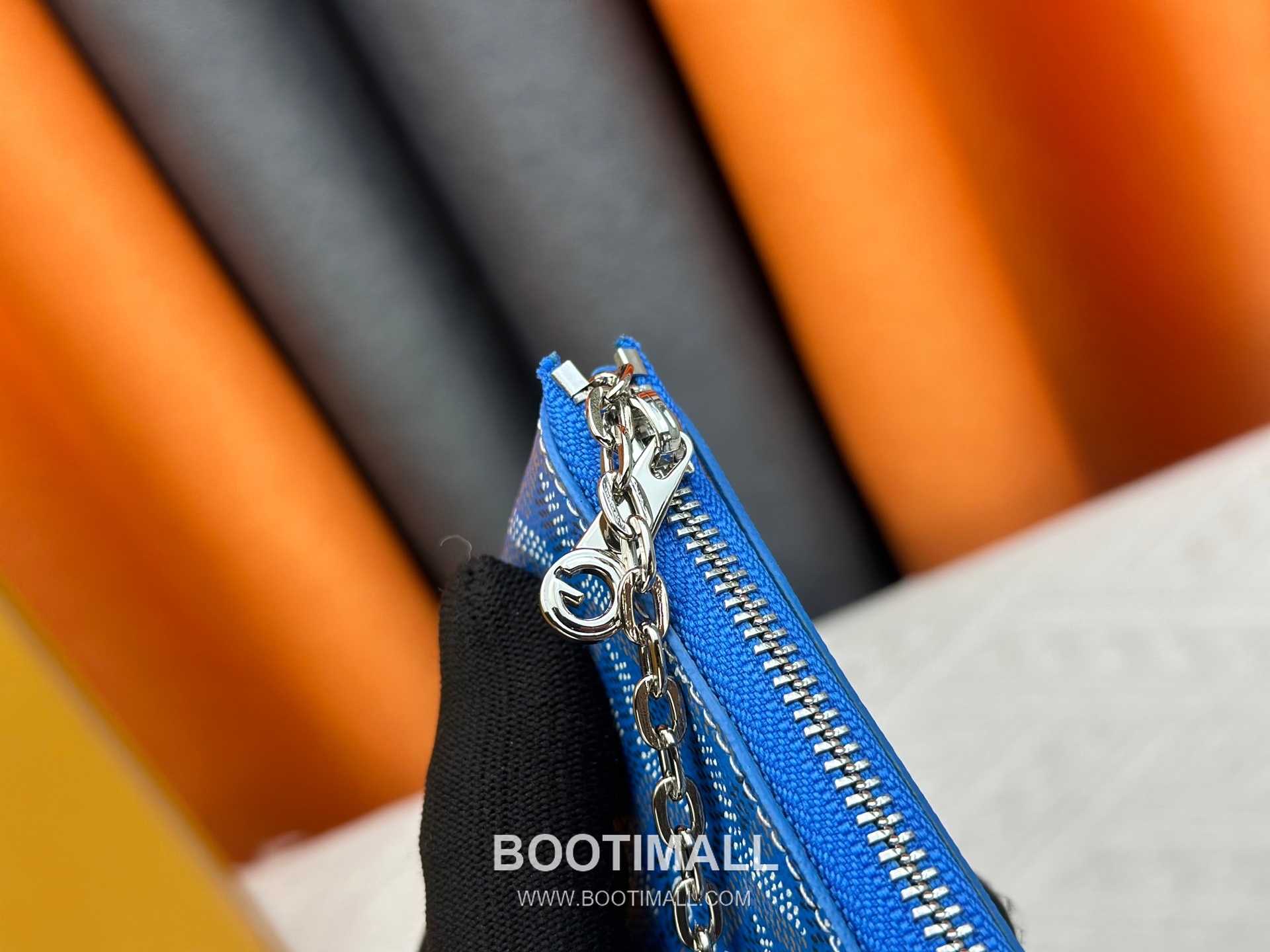 Louis Vuitton Damier Canvas Key Pouch Wallet with Zip Closure Key Ring Detail 루이비통 다미에 캔버스 키 파우치 지갑 G510 12cm 7