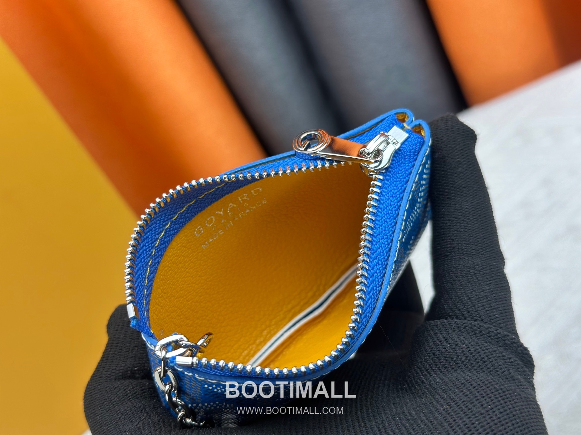 Louis Vuitton Damier Canvas Key Pouch Wallet with Zip Closure Key Ring Detail 루이비통 다미에 캔버스 키 파우치 지갑 G510 12cm 8