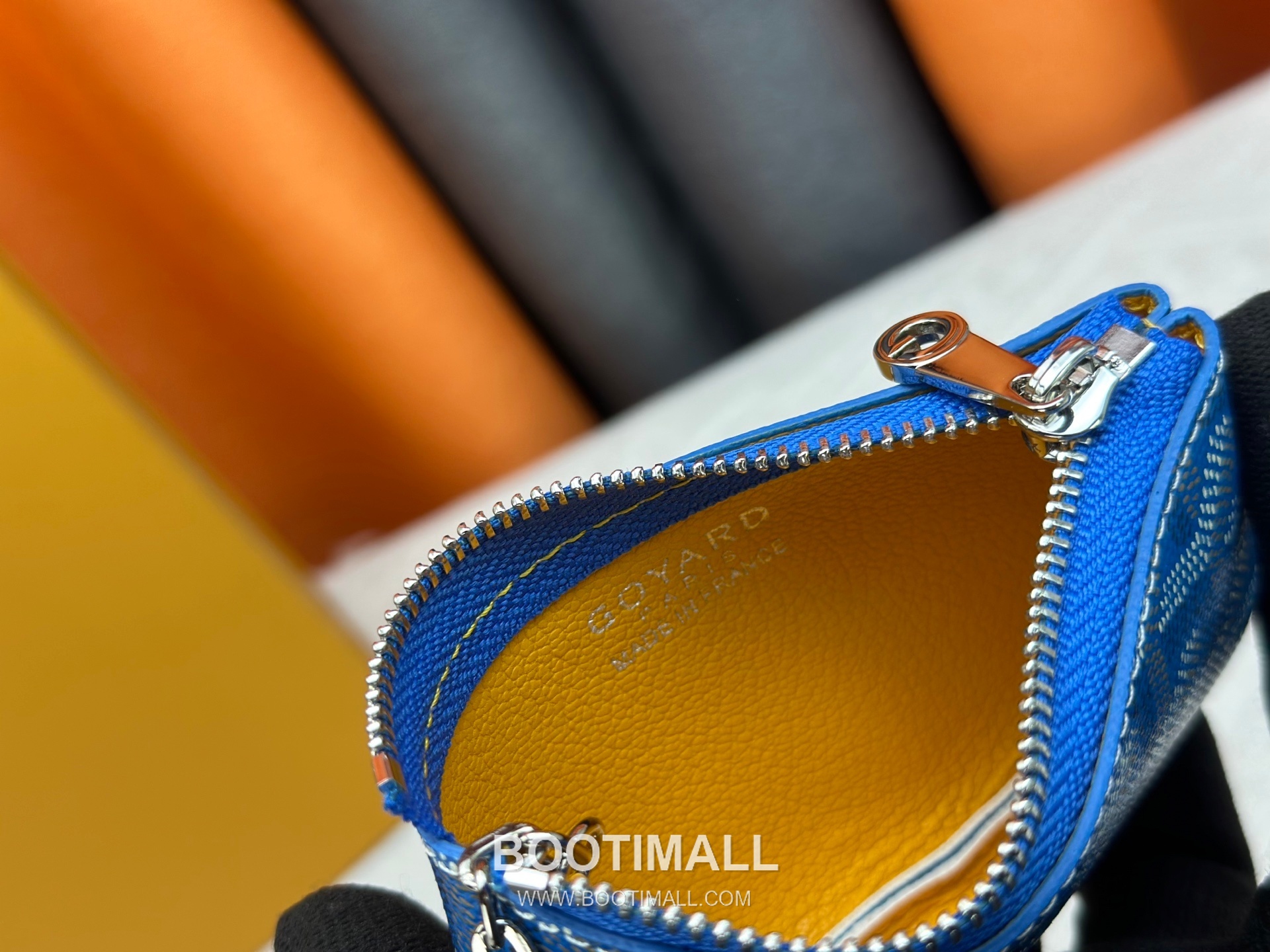 Louis Vuitton Damier Canvas Key Pouch Wallet with Zip Closure Key Ring Detail 루이비통 다미에 캔버스 키 파우치 지갑 G510 12cm 9