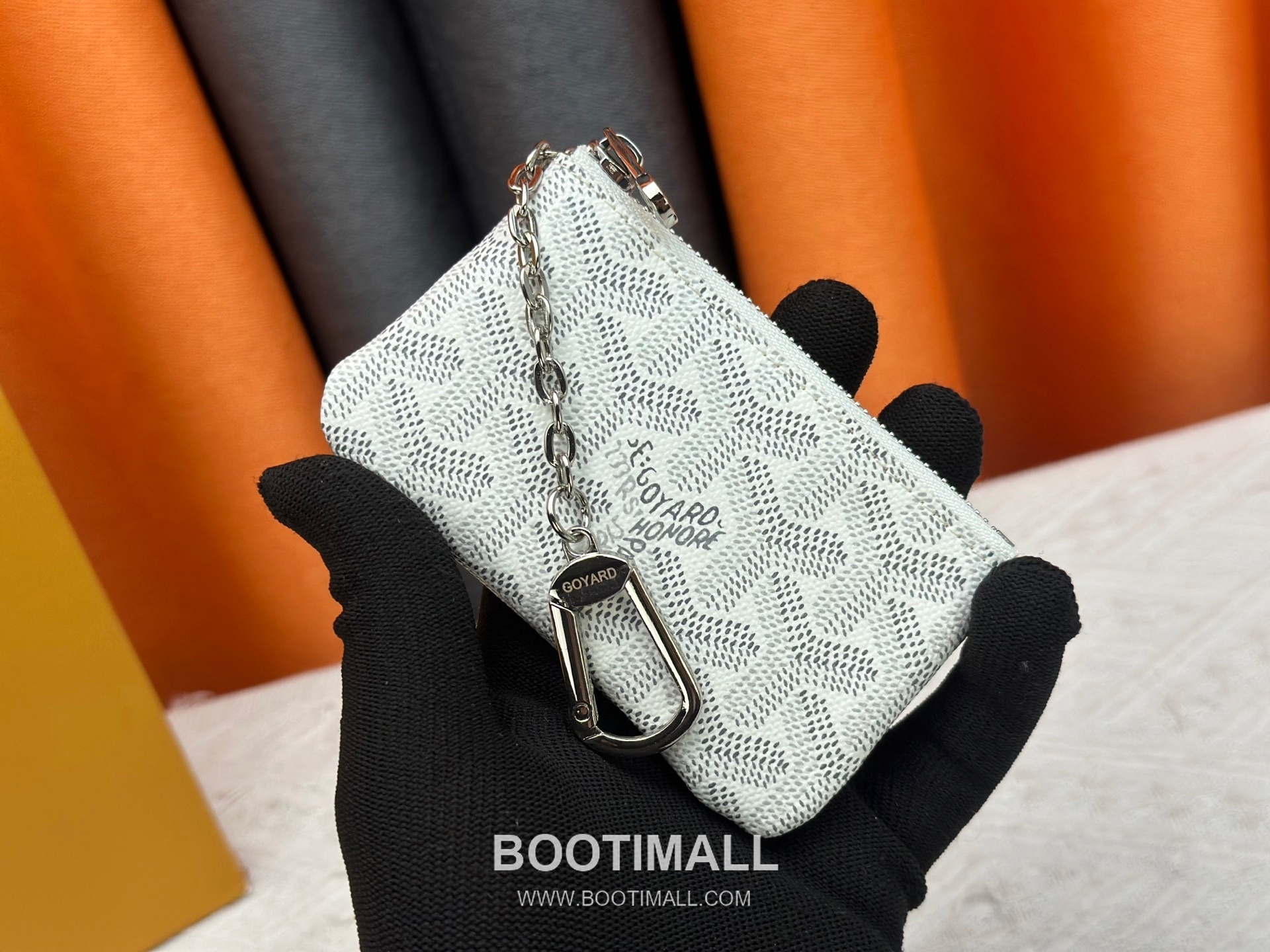 Louis Vuitton Damier Canvas Key Pouch Wallet with Zip Closure Key Ring Detail 루이비통 다미에 캔버스 키 파우치 지갑 G510 12cm 1