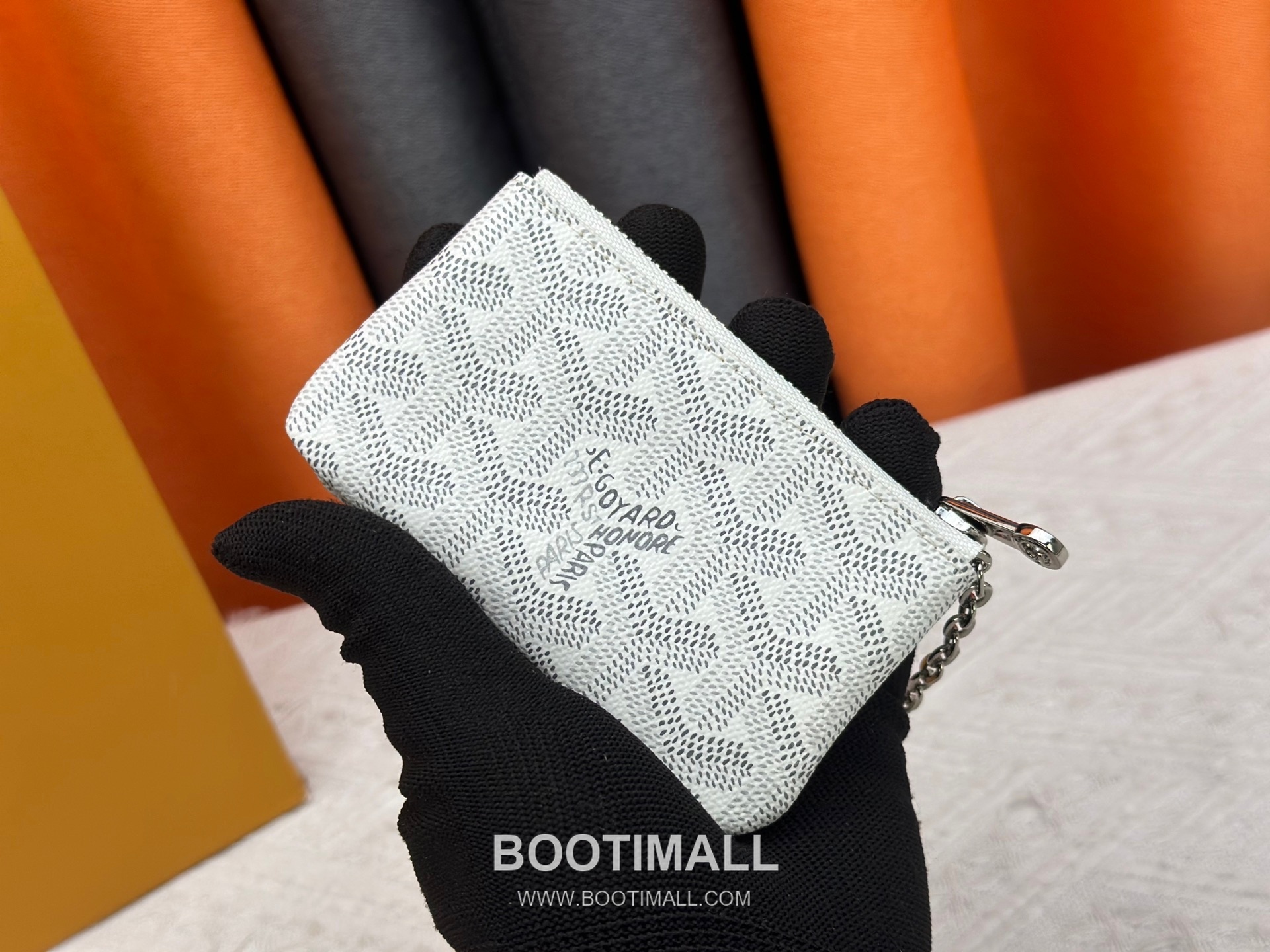 Louis Vuitton Damier Canvas Key Pouch Wallet with Zip Closure Key Ring Detail 루이비통 다미에 캔버스 키 파우치 지갑 G510 12cm 2