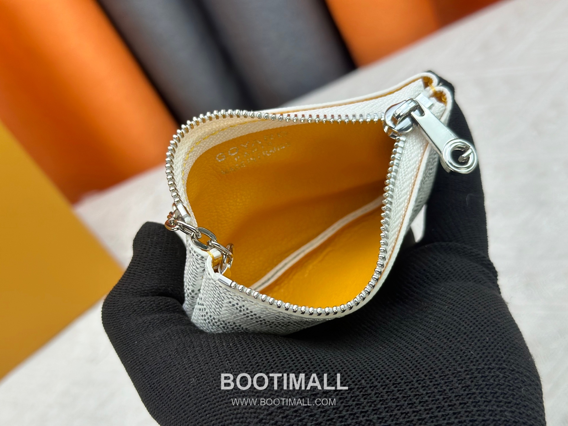 Louis Vuitton Damier Canvas Key Pouch Wallet with Zip Closure Key Ring Detail 루이비통 다미에 캔버스 키 파우치 지갑 G510 12cm 8