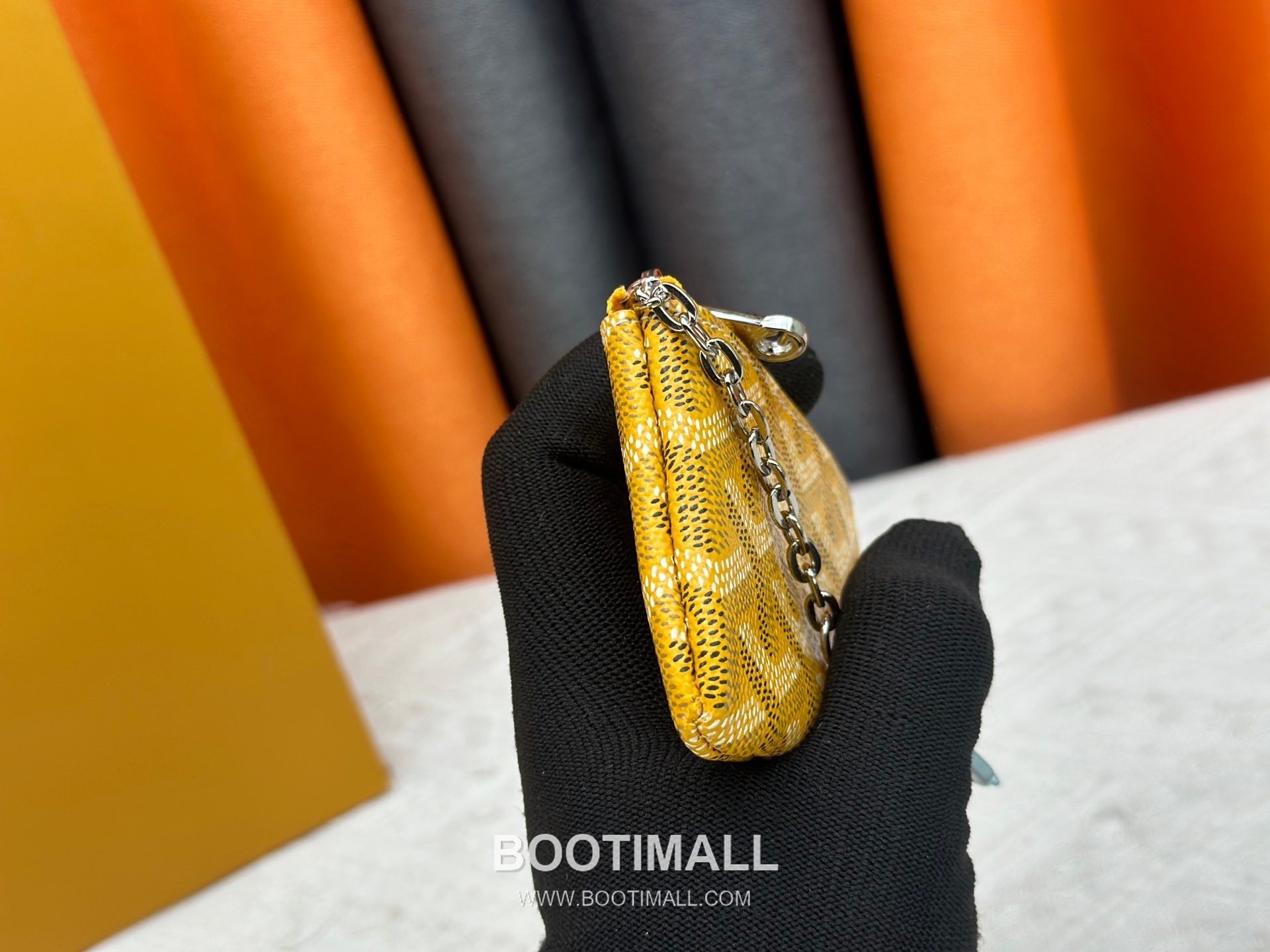 Louis Vuitton Damier Canvas Key Pouch Wallet with Zip Closure Key Ring Detail 루이비통 다미에 캔버스 키 파우치 지갑 G510 12cm 3