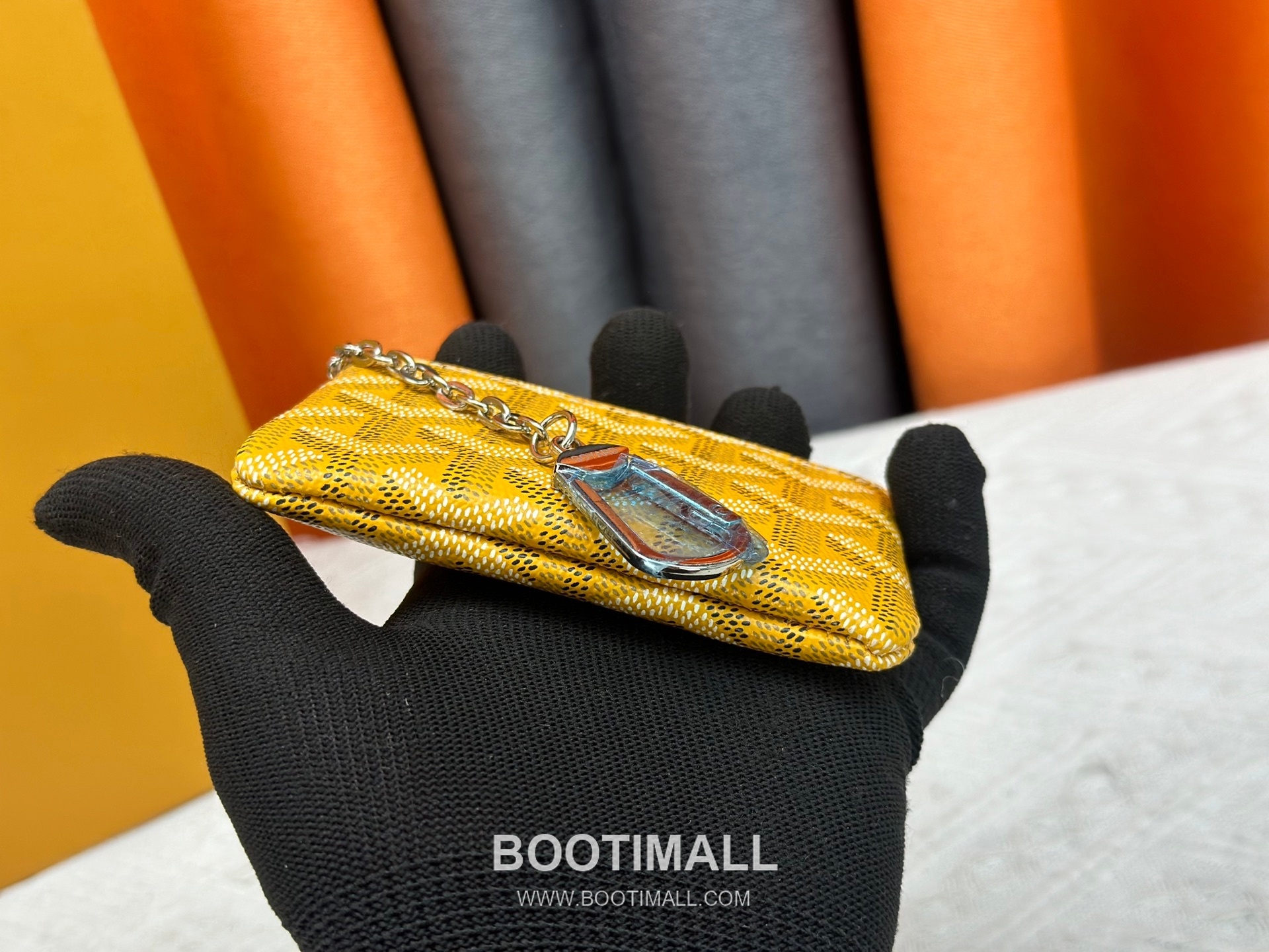 Louis Vuitton Damier Canvas Key Pouch Wallet with Zip Closure Key Ring Detail 루이비통 다미에 캔버스 키 파우치 지갑 G510 12cm 4