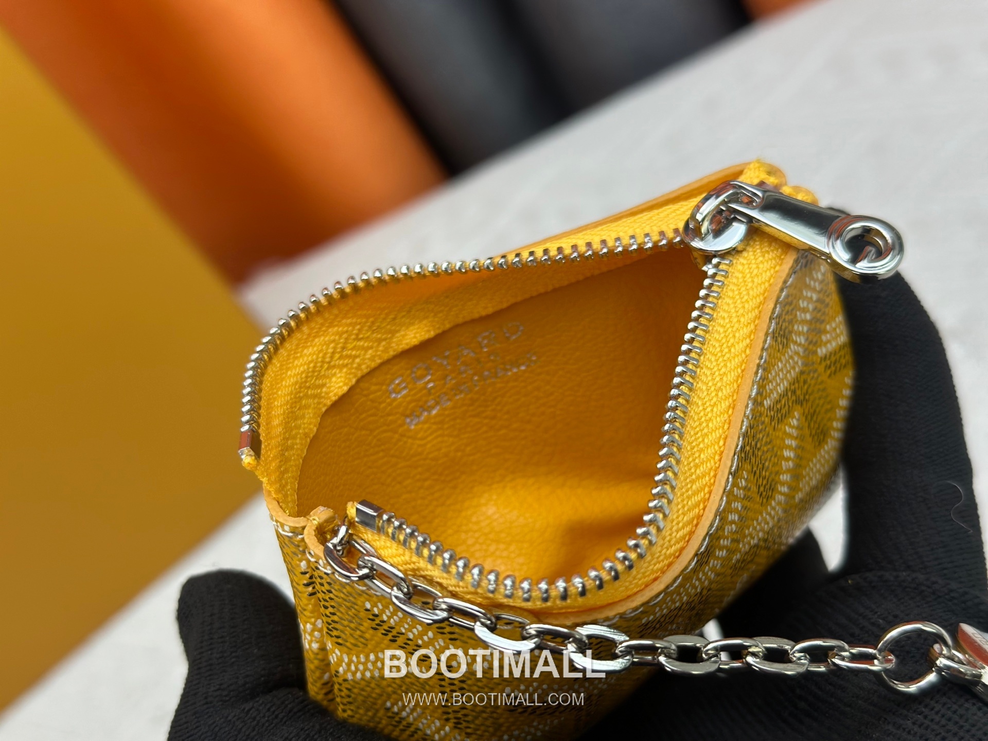 Louis Vuitton Damier Canvas Key Pouch Wallet with Zip Closure Key Ring Detail 루이비통 다미에 캔버스 키 파우치 지갑 G510 12cm 9