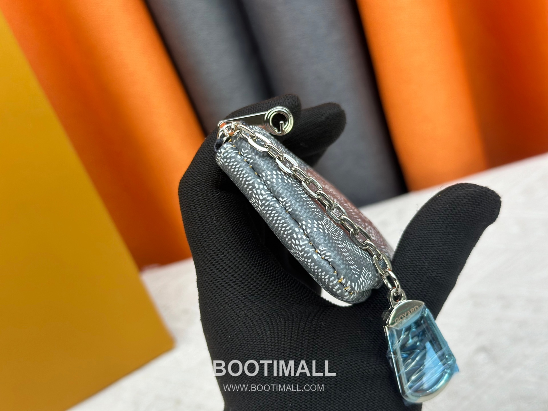 Louis Vuitton Damier Canvas Key Pouch Wallet with Zip Closure Key Ring Detail 루이비통 다미에 캔버스 키 파우치 지갑 G510 12cm 3