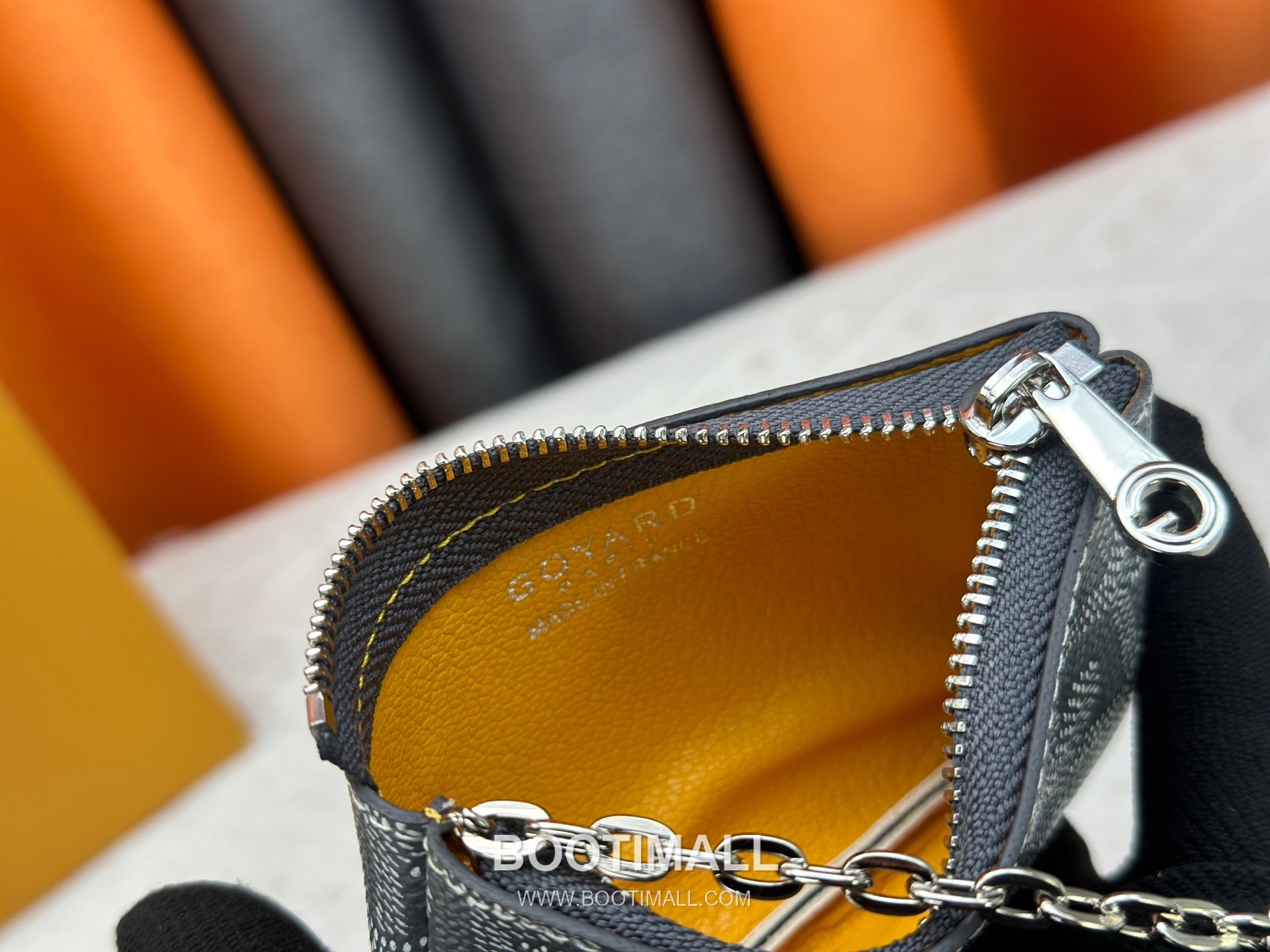 Louis Vuitton Damier Canvas Key Pouch Wallet with Zip Closure Key Ring Detail 루이비통 다미에 캔버스 키 파우치 지갑 G510 12cm 9