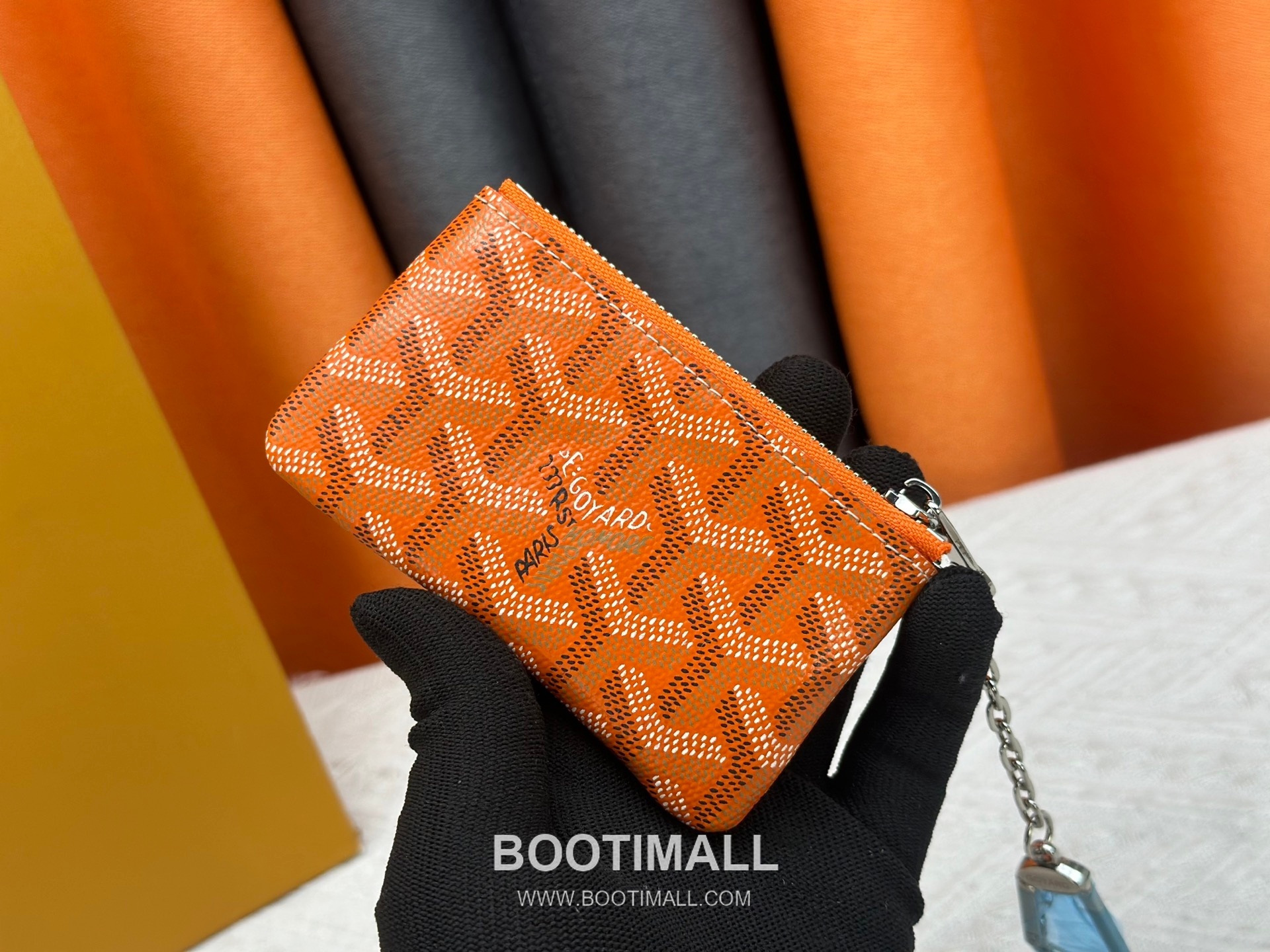 Louis Vuitton Damier Canvas Key Pouch Wallet with Zip Closure Key Ring Detail 루이비통 다미에 캔버스 키 파우치 지갑 G510 12cm 2