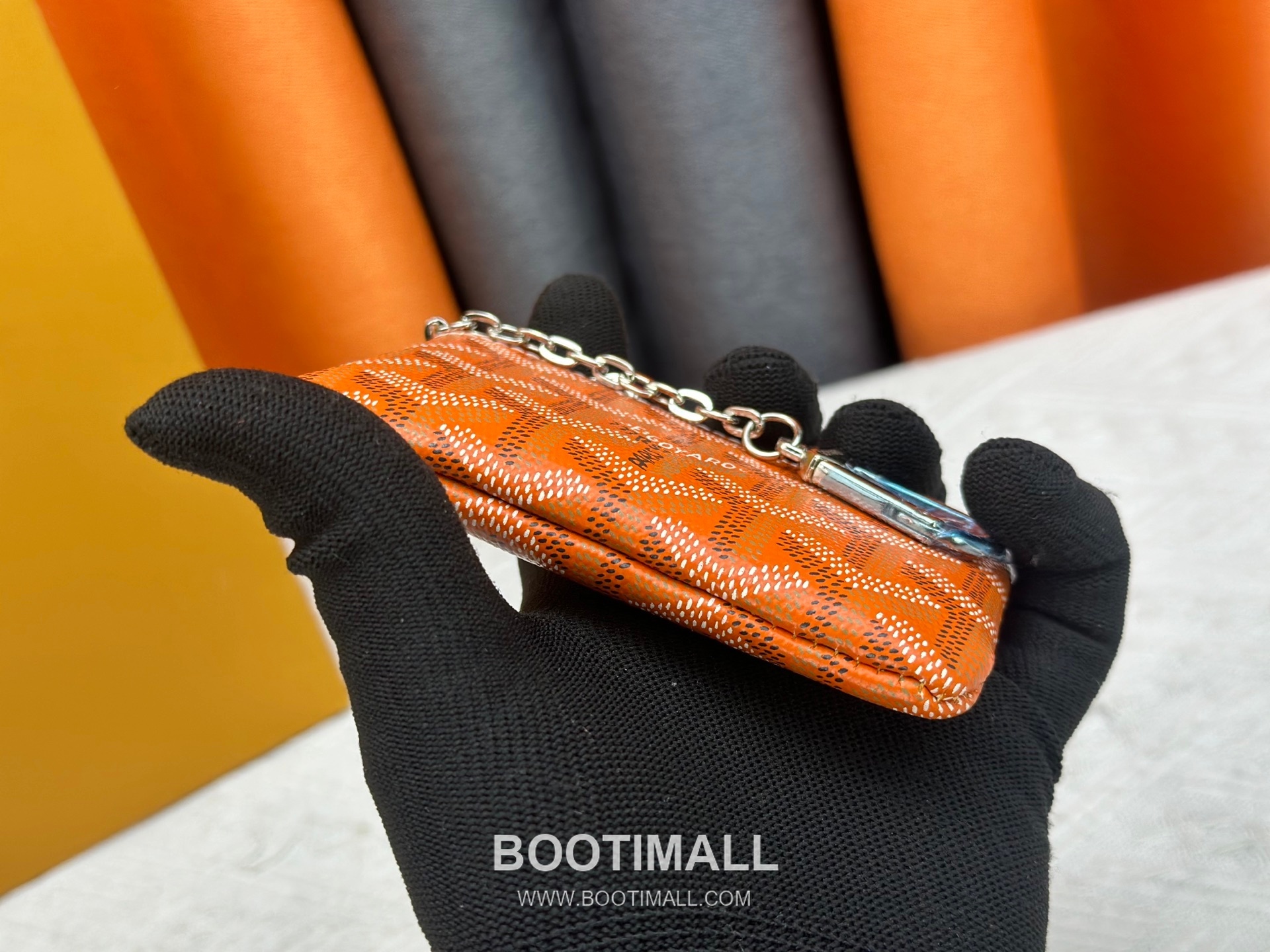 Louis Vuitton Damier Canvas Key Pouch Wallet with Zip Closure Key Ring Detail 루이비통 다미에 캔버스 키 파우치 지갑 G510 12cm 4