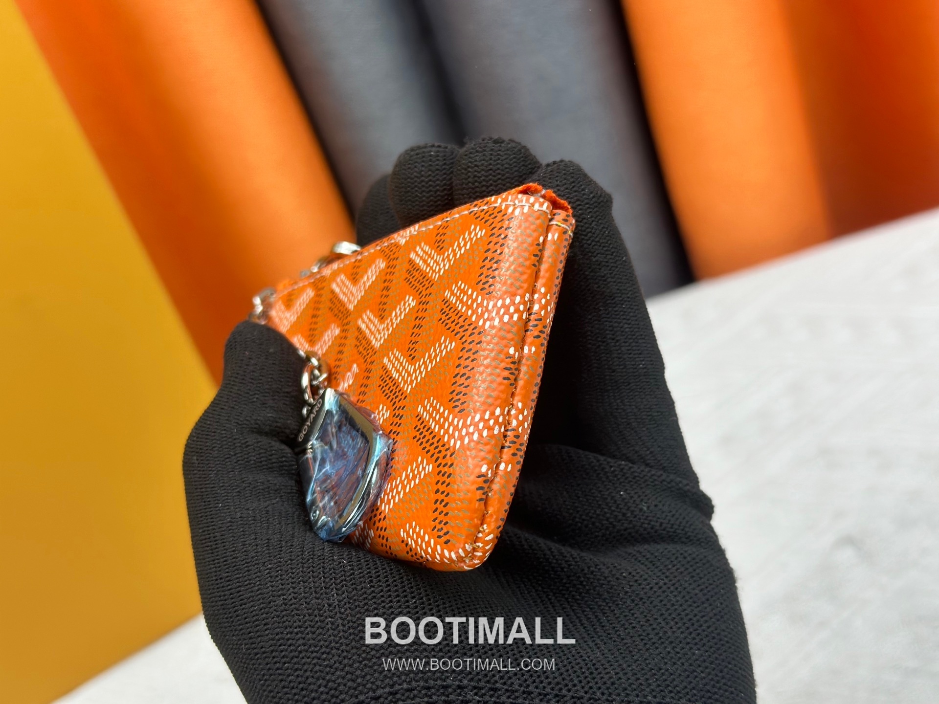 Louis Vuitton Damier Canvas Key Pouch Wallet with Zip Closure Key Ring Detail 루이비통 다미에 캔버스 키 파우치 지갑 G510 12cm 5