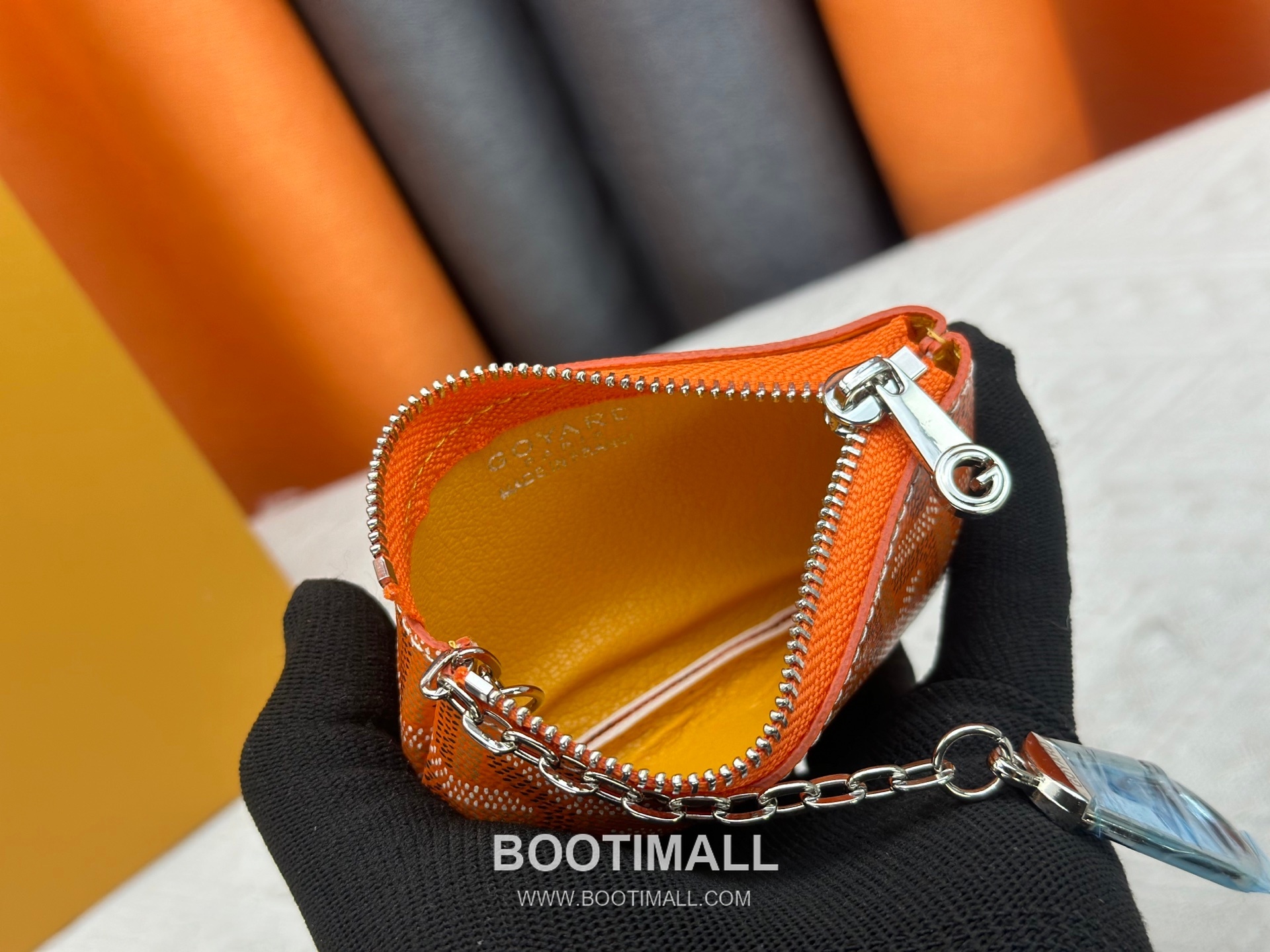 Louis Vuitton Damier Canvas Key Pouch Wallet with Zip Closure Key Ring Detail 루이비통 다미에 캔버스 키 파우치 지갑 G510 12cm 8