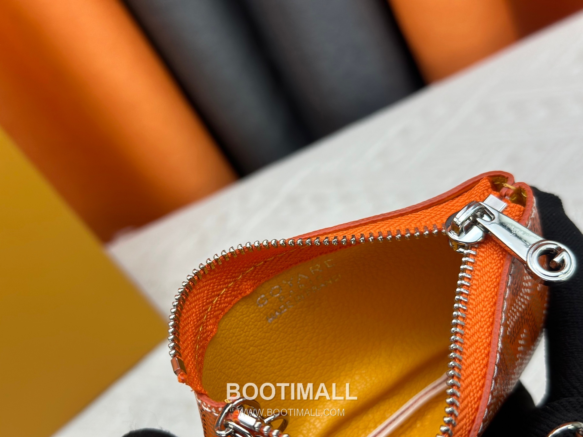 Louis Vuitton Damier Canvas Key Pouch Wallet with Zip Closure Key Ring Detail 루이비통 다미에 캔버스 키 파우치 지갑 G510 12cm 9