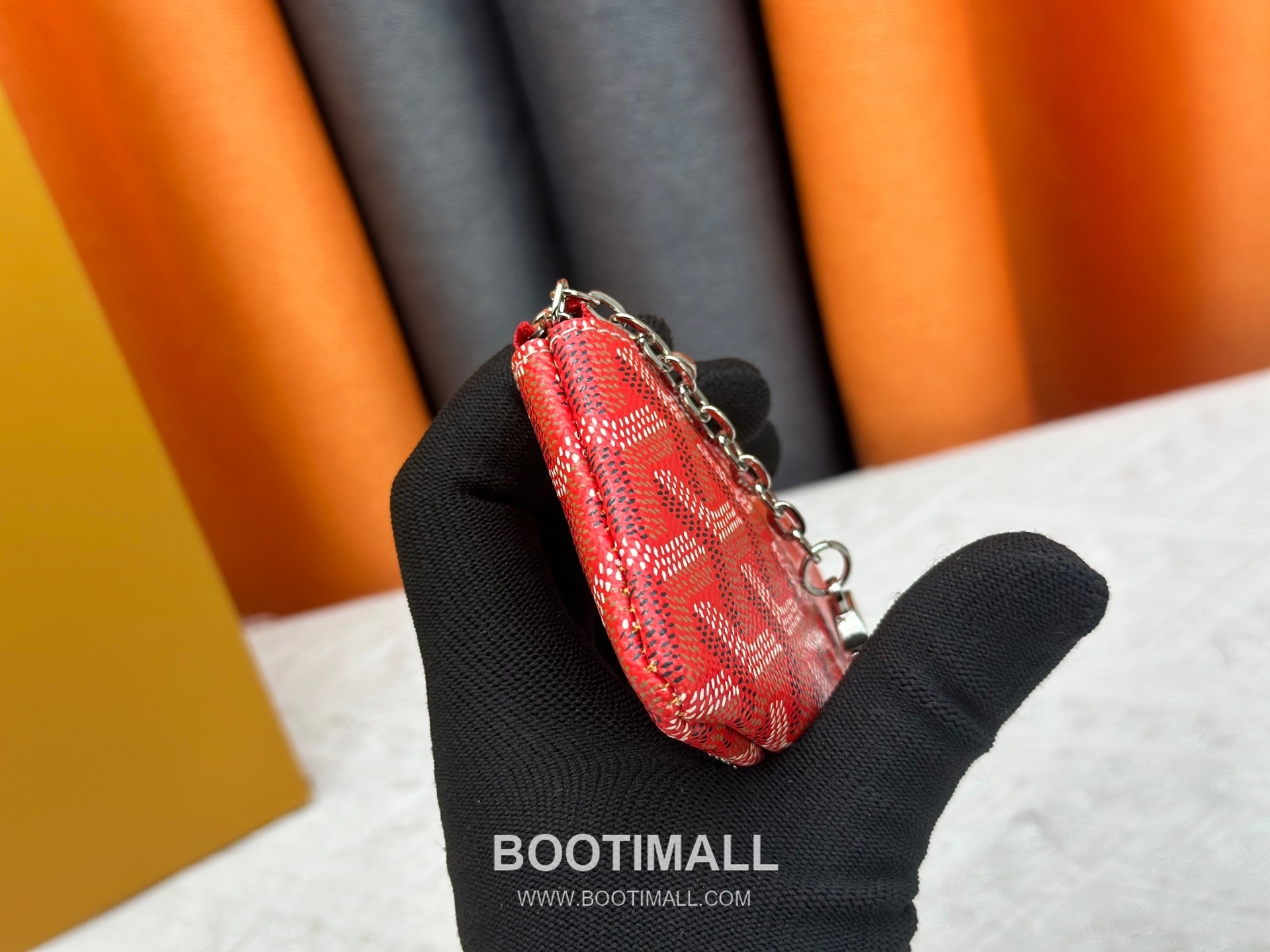 Louis Vuitton Damier Canvas Key Pouch Wallet with Zip Closure Key Ring Detail 루이비통 다미에 캔버스 키 파우치 지갑 G510 12cm 3