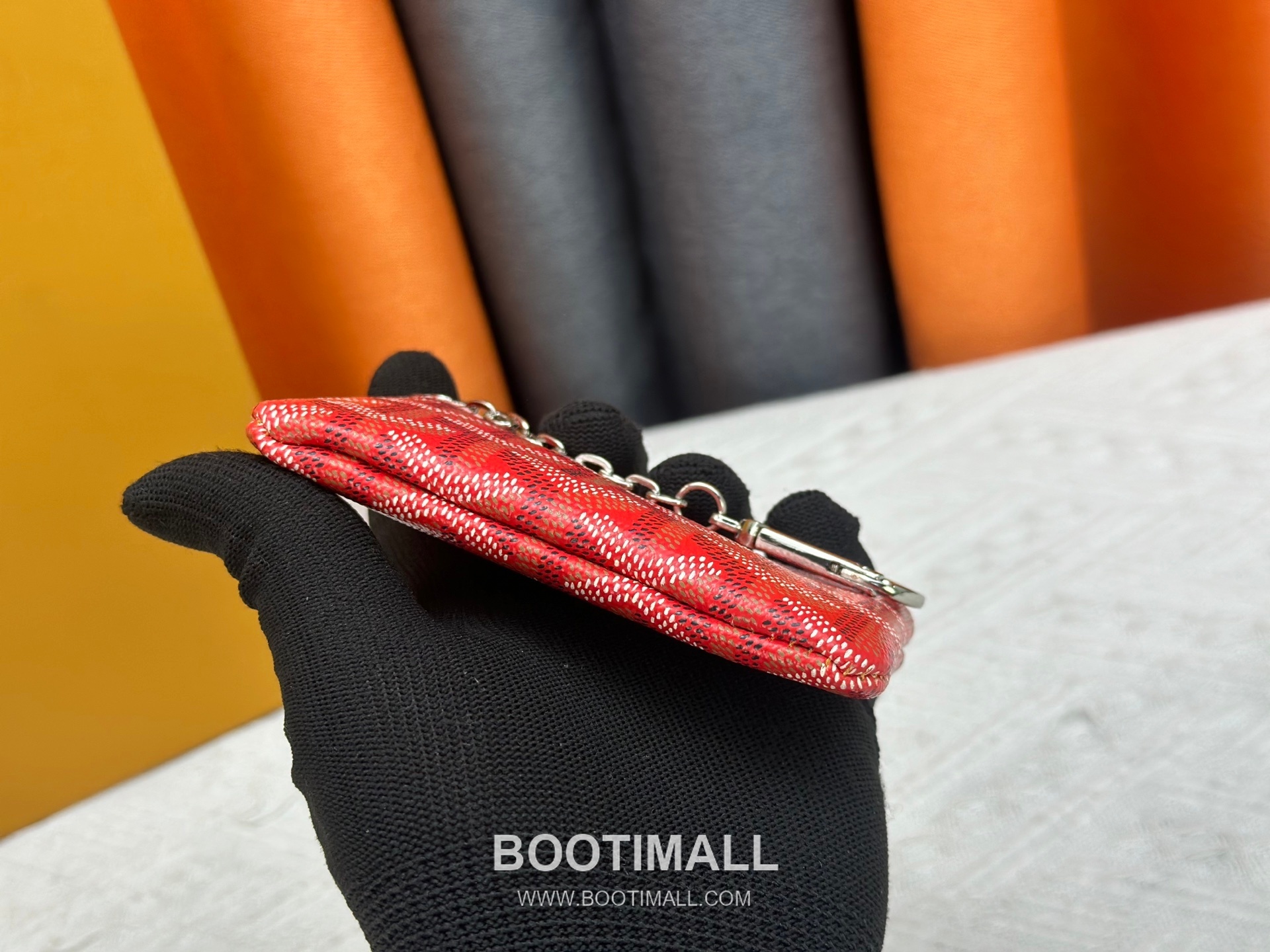 Louis Vuitton Damier Canvas Key Pouch Wallet with Zip Closure Key Ring Detail 루이비통 다미에 캔버스 키 파우치 지갑 G510 12cm 4