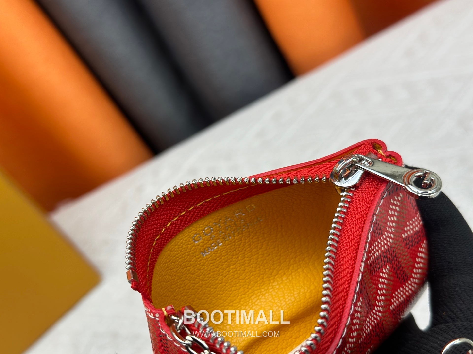 Louis Vuitton Damier Canvas Key Pouch Wallet with Zip Closure Key Ring Detail 루이비통 다미에 캔버스 키 파우치 지갑 G510 12cm 9