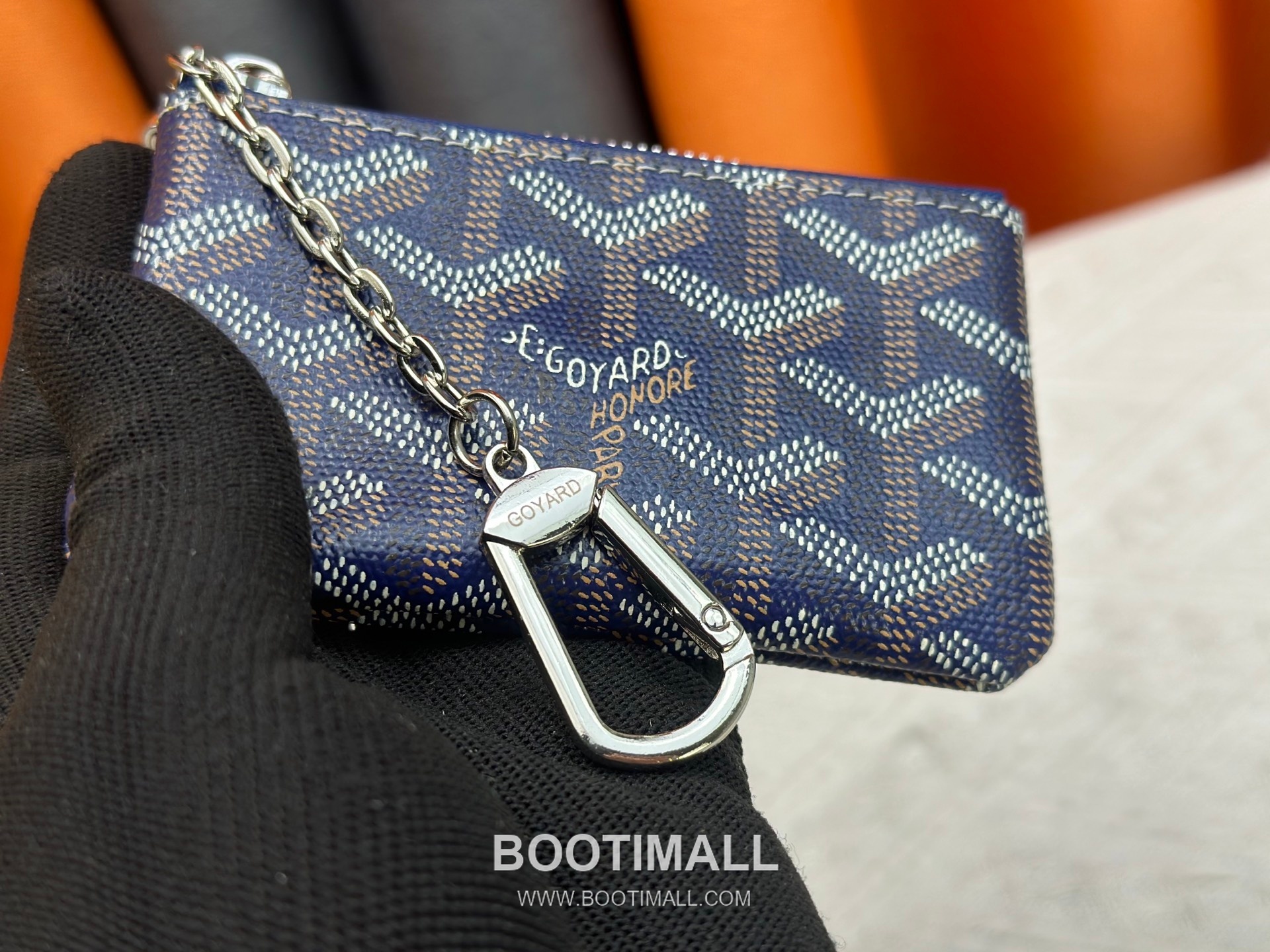 Louis Vuitton Damier Canvas Key Pouch Wallet with Zip Closure Key Ring Detail 루이비통 다미에 캔버스 키 파우치 지갑 G510 12cm 7