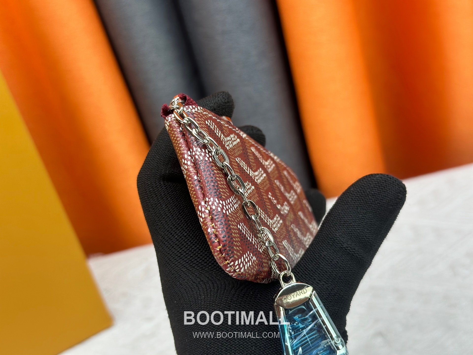 Louis Vuitton Damier Canvas Key Pouch Wallet with Zip Closure Key Ring Detail 루이비통 다미에 캔버스 키 파우치 지갑 G510 12cm 3