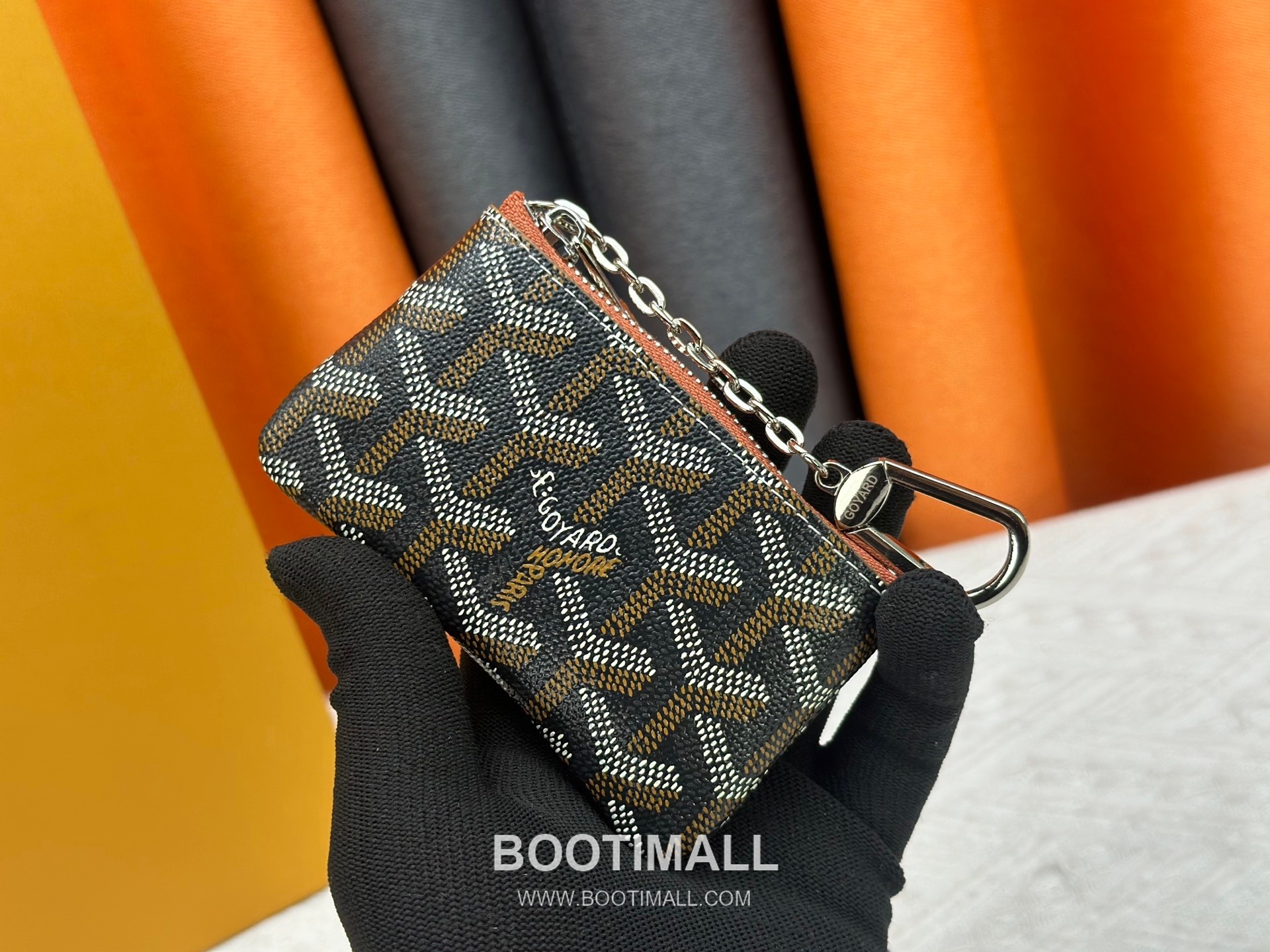 Louis Vuitton Damier Canvas Key Pouch Wallet with Zip Closure Key Ring Detail 루이비통 다미에 캔버스 키 파우치 지갑 G510 12cm 1