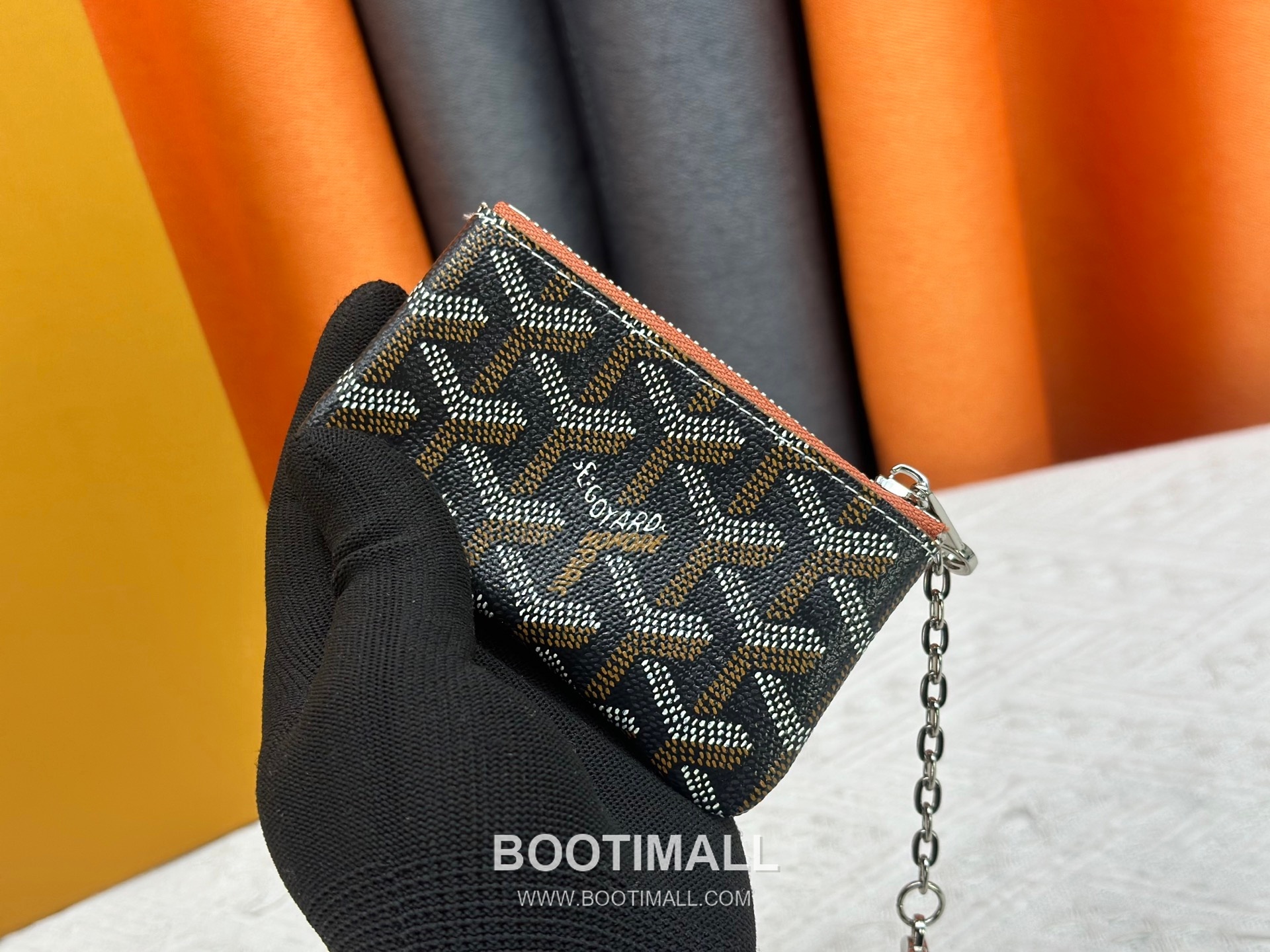 Louis Vuitton Damier Canvas Key Pouch Wallet with Zip Closure Key Ring Detail 루이비통 다미에 캔버스 키 파우치 지갑 G510 12cm 2