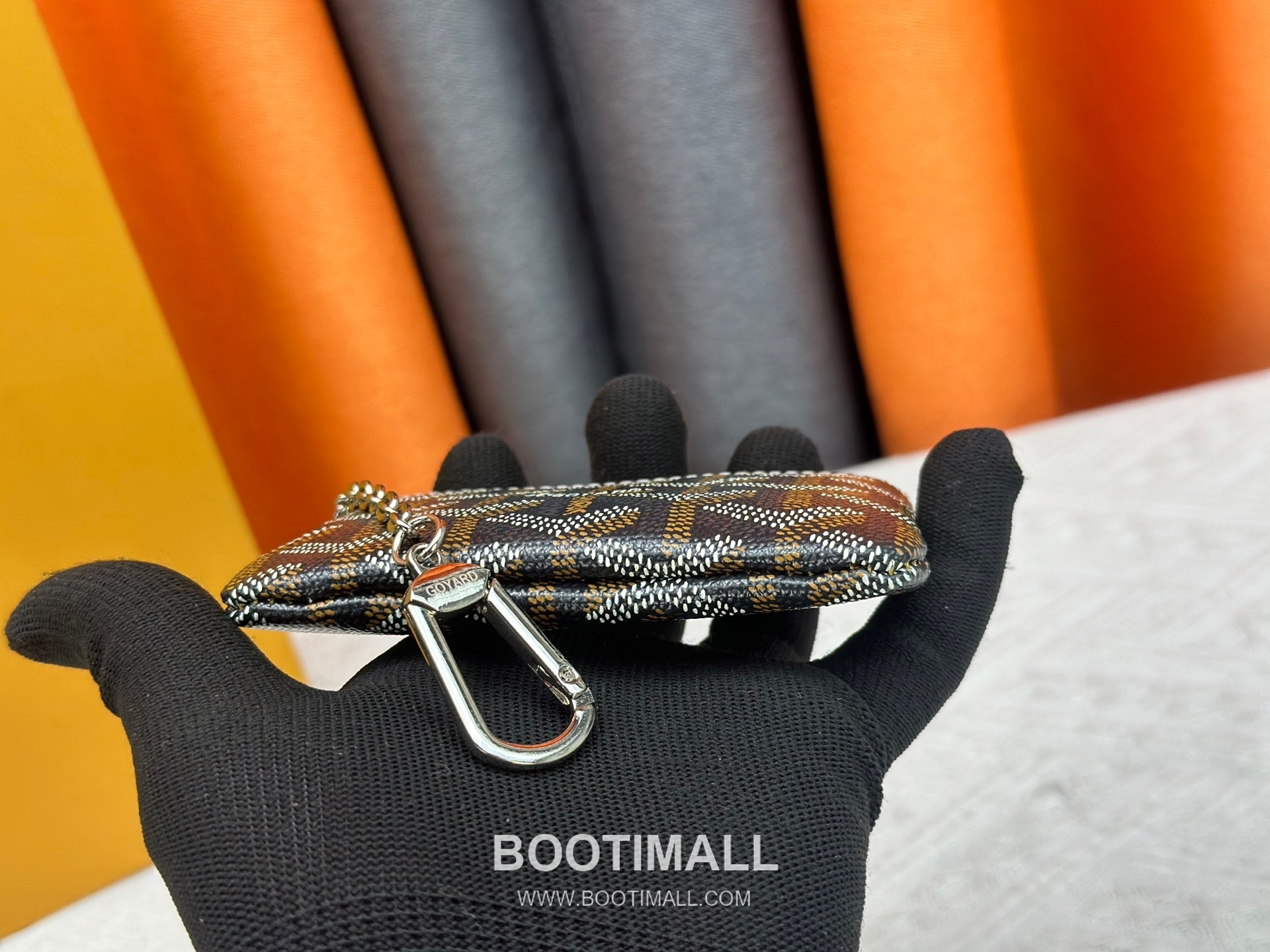 Louis Vuitton Damier Canvas Key Pouch Wallet with Zip Closure Key Ring Detail 루이비통 다미에 캔버스 키 파우치 지갑 G510 12cm 4