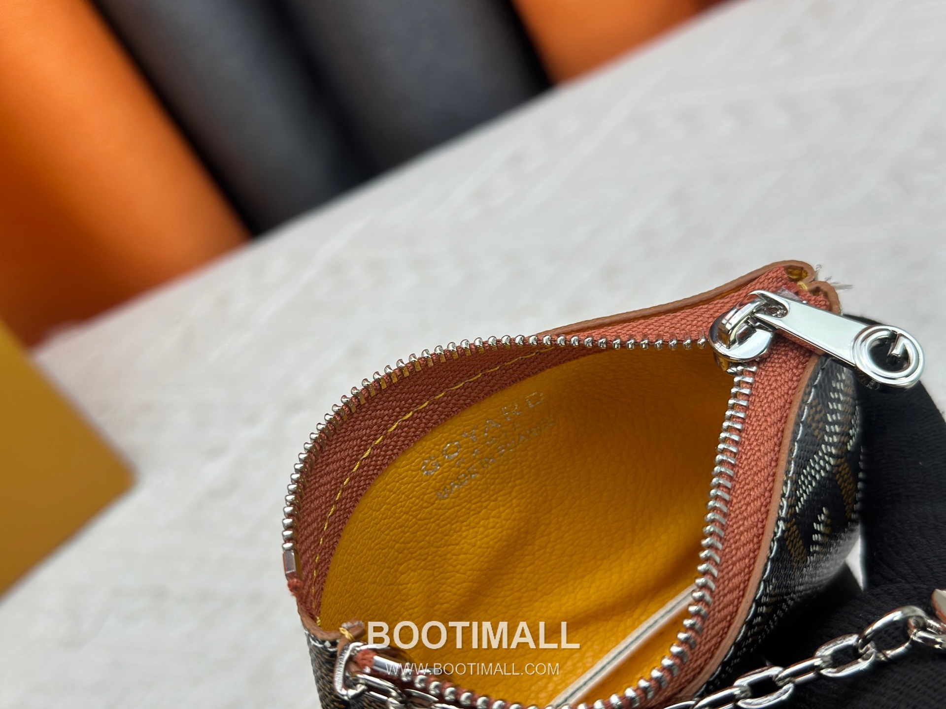 Louis Vuitton Damier Canvas Key Pouch Wallet with Zip Closure Key Ring Detail 루이비통 다미에 캔버스 키 파우치 지갑 G510 12cm 9
