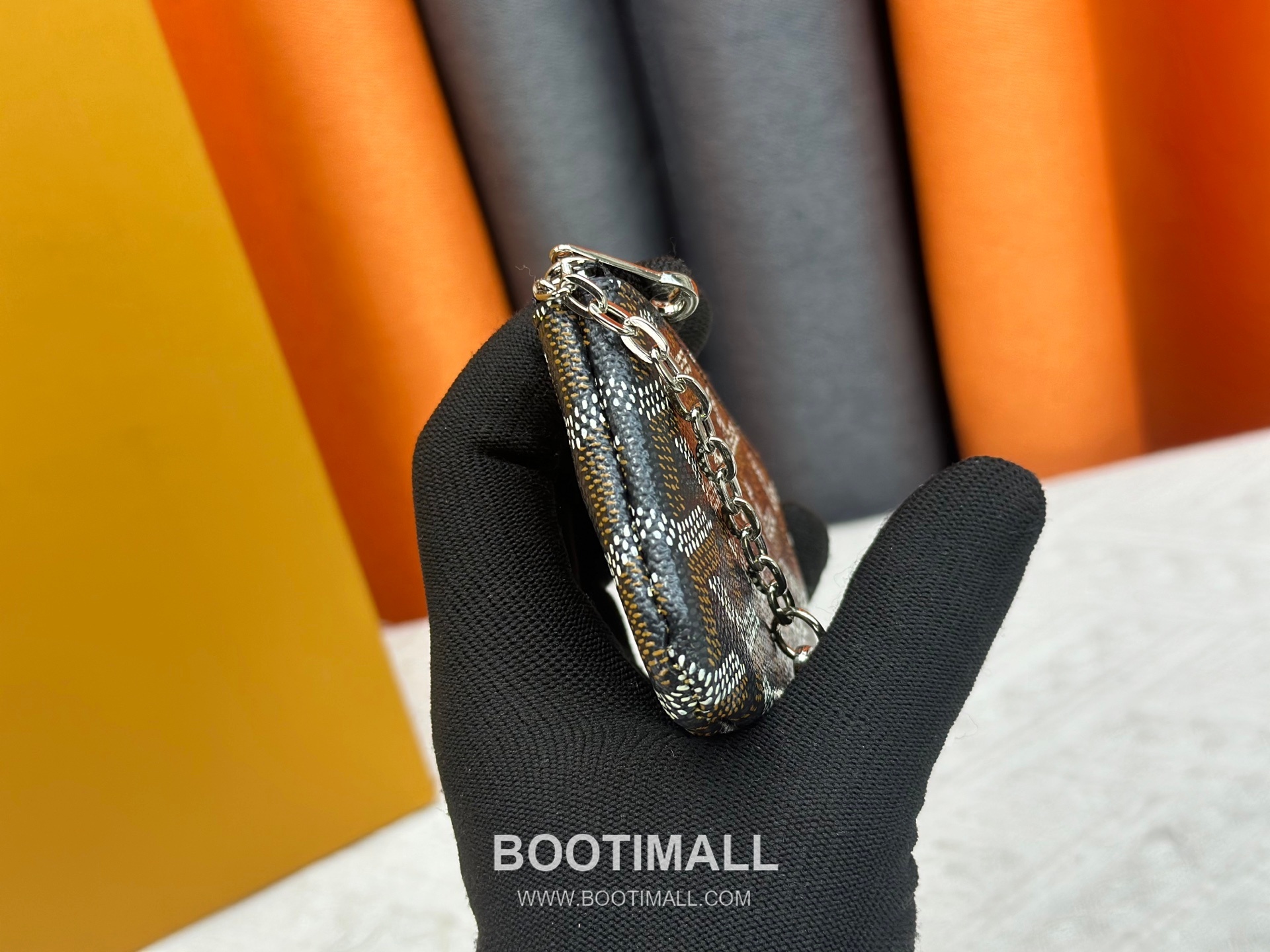 Louis Vuitton Damier Canvas Key Pouch Wallet with Zip Closure Key Ring Detail 루이비통 다미에 캔버스 키 파우치 지갑 G510 12cm 3