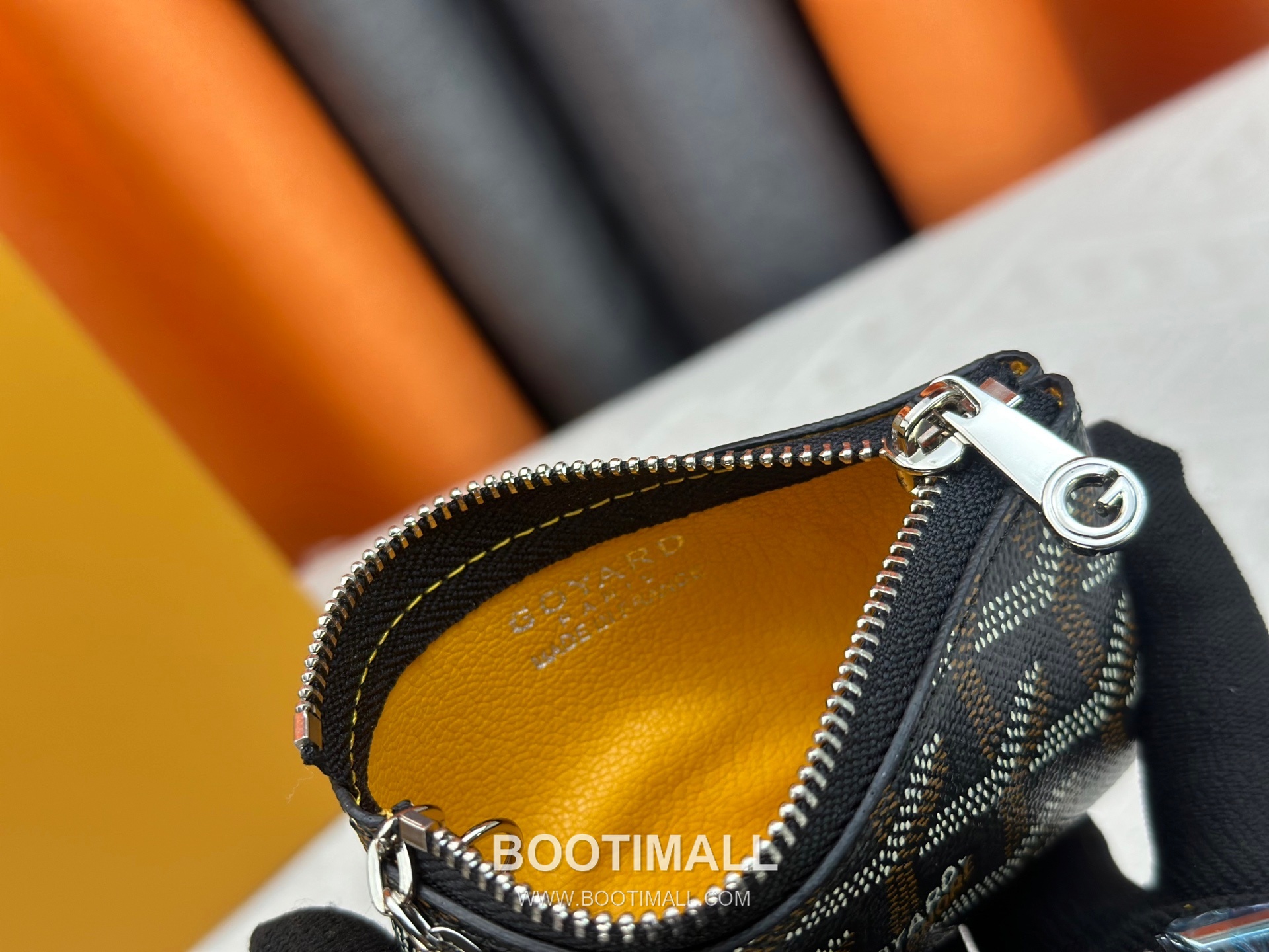 Louis Vuitton Damier Canvas Key Pouch Wallet with Zip Closure Key Ring Detail 루이비통 다미에 캔버스 키 파우치 지갑 G510 12cm 9