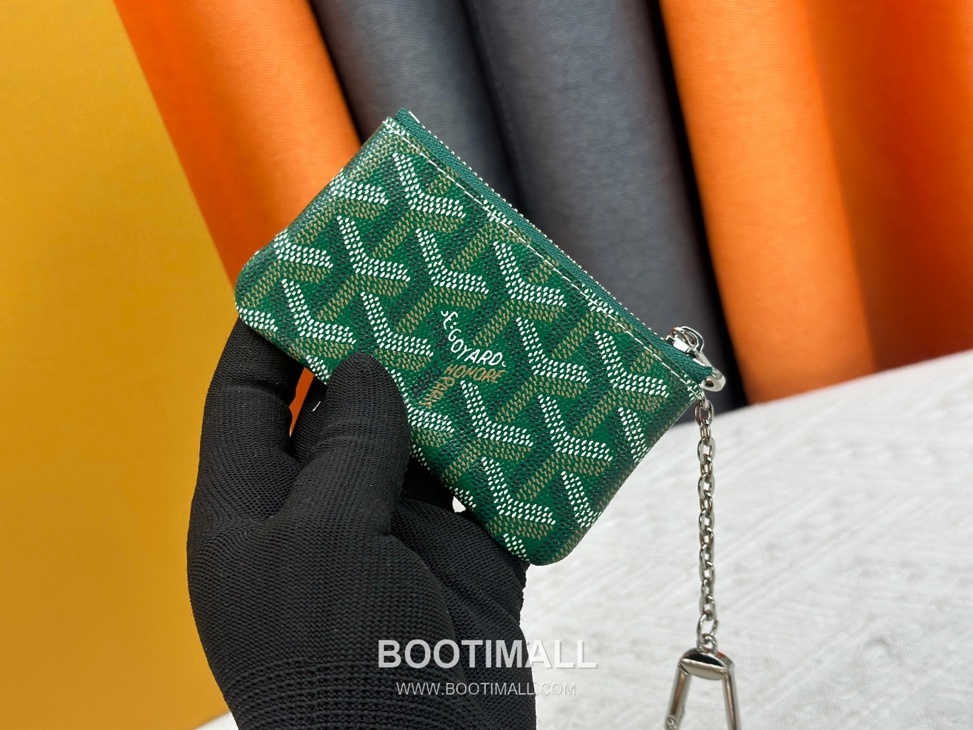 Louis Vuitton Damier Canvas Key Pouch Wallet with Zip Closure Key Ring Detail 루이비통 다미에 캔버스 키 파우치 지갑 G510 12cm 2