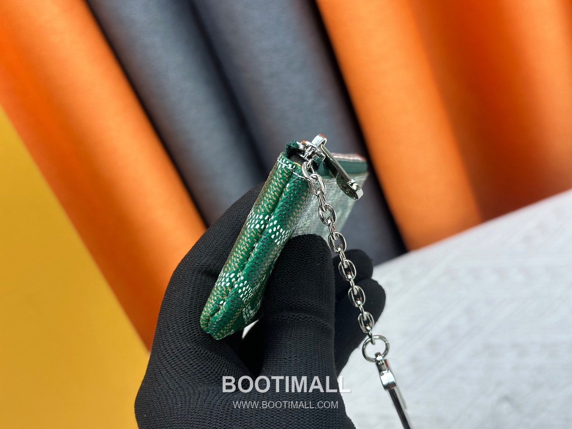 Louis Vuitton Damier Canvas Key Pouch Wallet with Zip Closure Key Ring Detail 루이비통 다미에 캔버스 키 파우치 지갑 G510 12cm 3