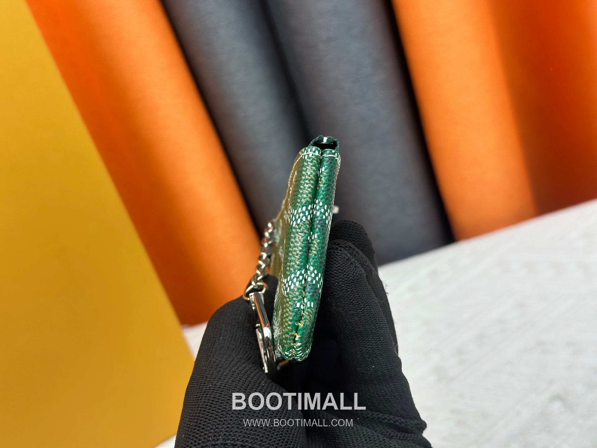 Louis Vuitton Damier Canvas Key Pouch Wallet with Zip Closure Key Ring Detail 루이비통 다미에 캔버스 키 파우치 지갑 G510 12cm 4