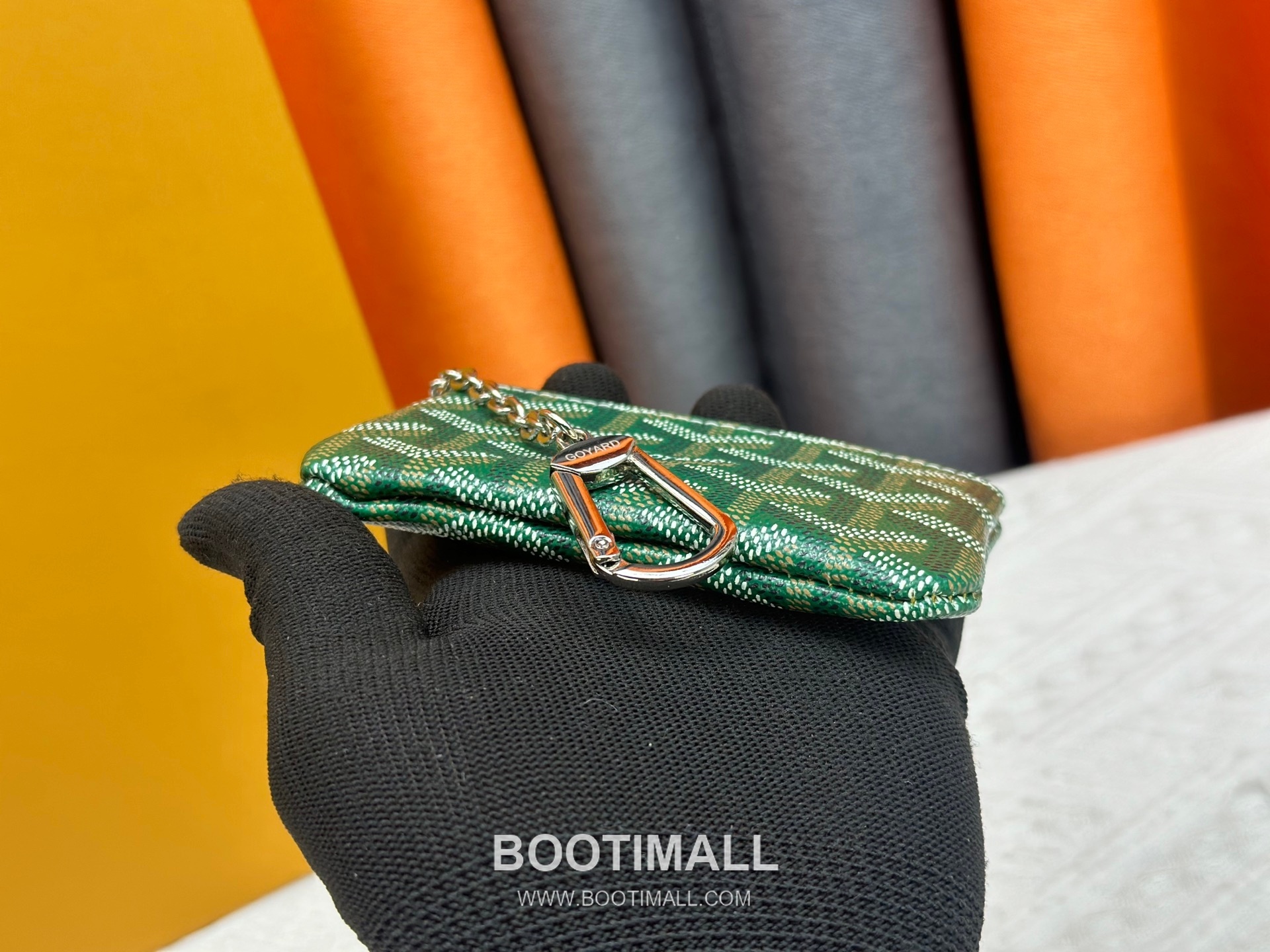 Louis Vuitton Damier Canvas Key Pouch Wallet with Zip Closure Key Ring Detail 루이비통 다미에 캔버스 키 파우치 지갑 G510 12cm 5