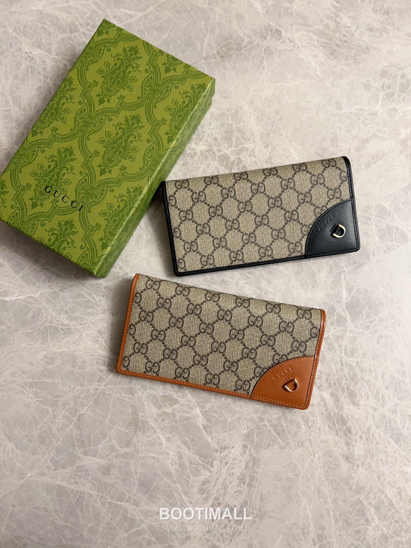 Gucci GG Emblem Canvas Wallet with Snap Closure Multi Slot Detail 구찌 GG 엠블럼 캔버스 스냅 클로저 멀티 슬롯 지갑 821802 19cm 8