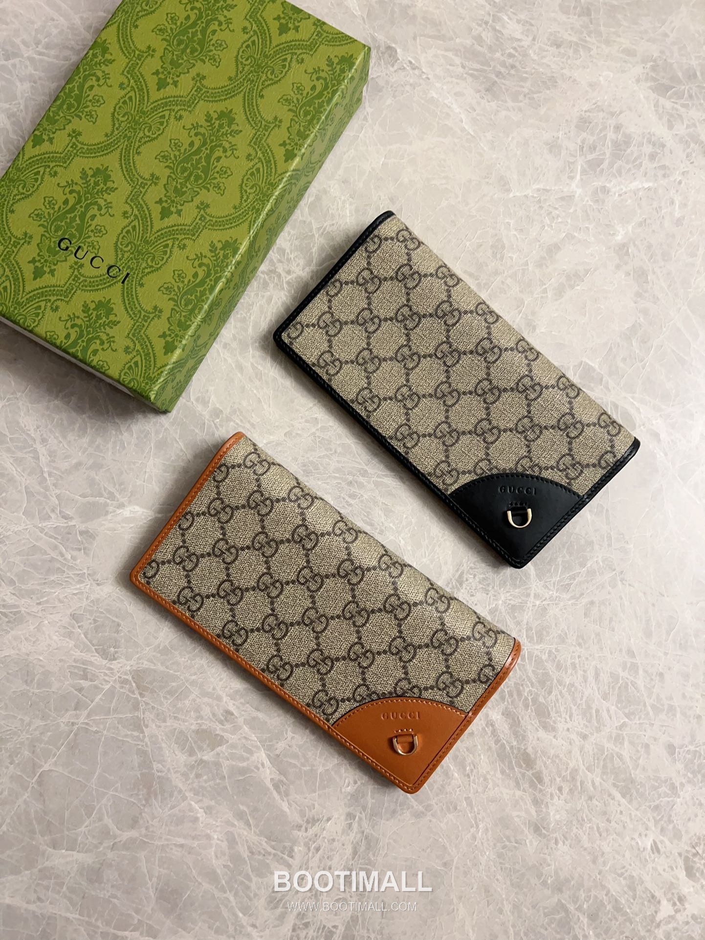 Gucci GG Emblem Canvas Wallet with Snap Closure Multi Slot Detail 구찌 GG 엠블럼 캔버스 스냅 클로저 멀티 슬롯 지갑 821802 19cm 8