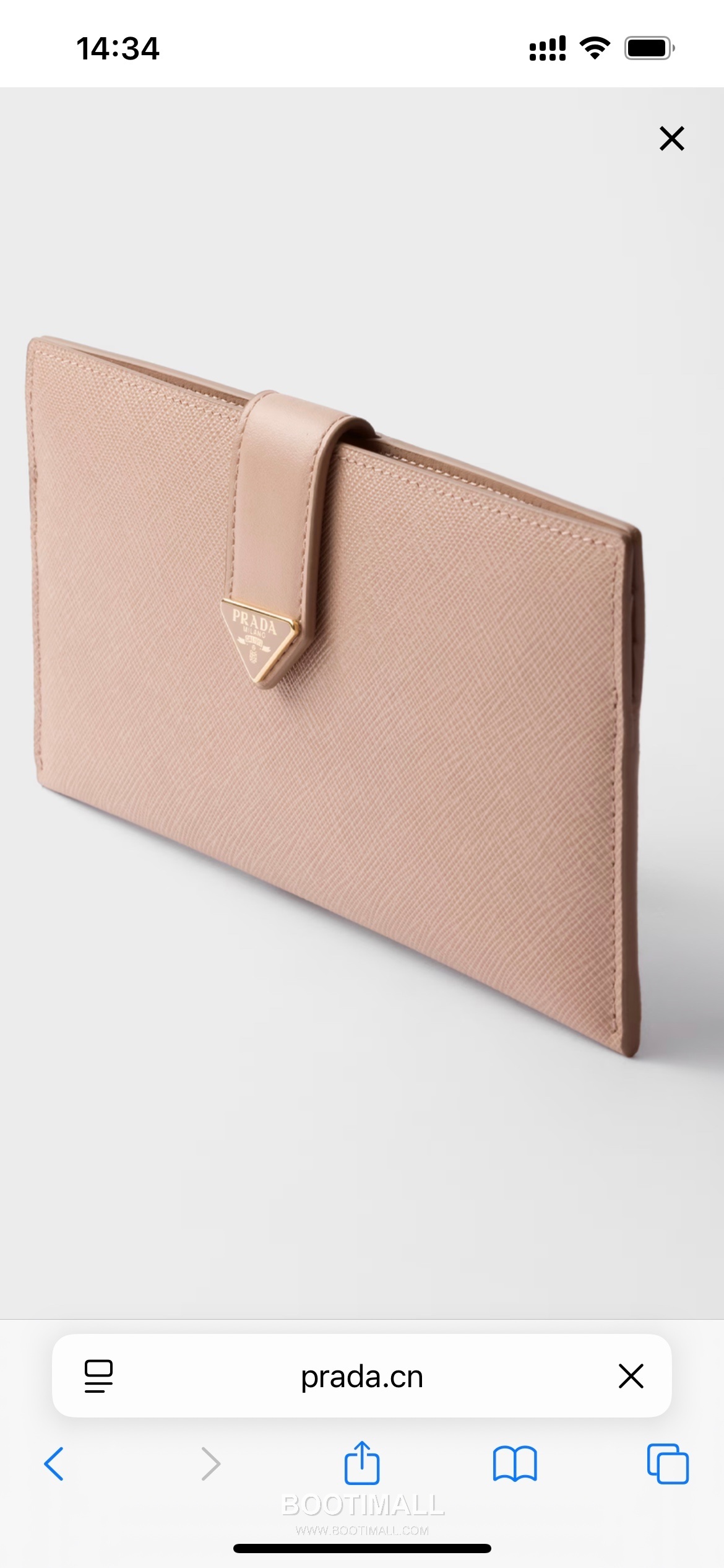 Prada Saffiano Leather Wallet with Enamel Triangle Logo Zip Pocket Detail 프라다 사피아노 레더 에나멜 트라이앵글 로고 지퍼 포켓 장지갑 1MV029_2DYG_F0236 19.5cm 4