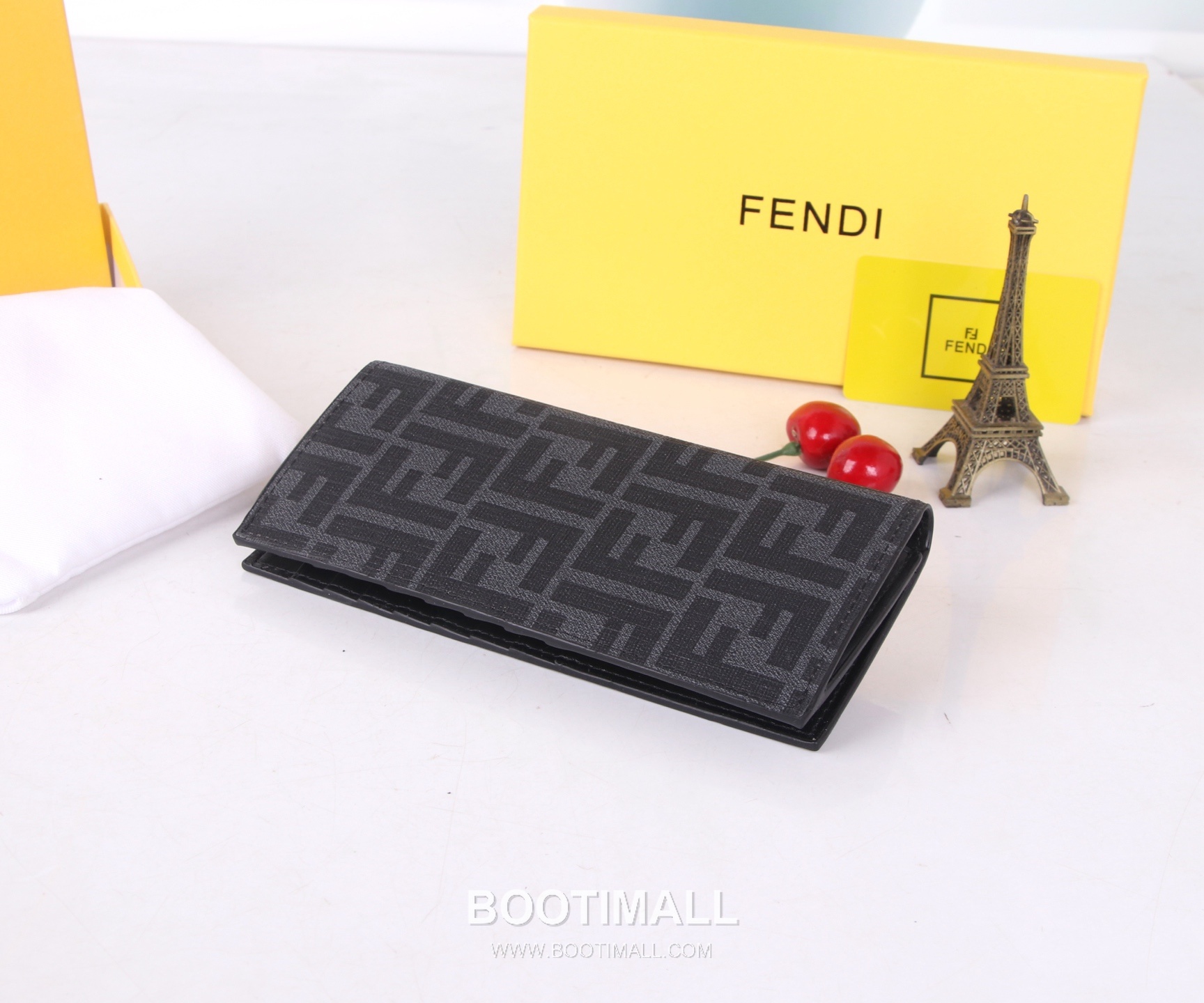 Fendi Calfskin Slim Wallet with Multi Slot Detail 펜디 카프스킨 슬림 멀티 슬롯 장지갑 SF02 17.5cm 5