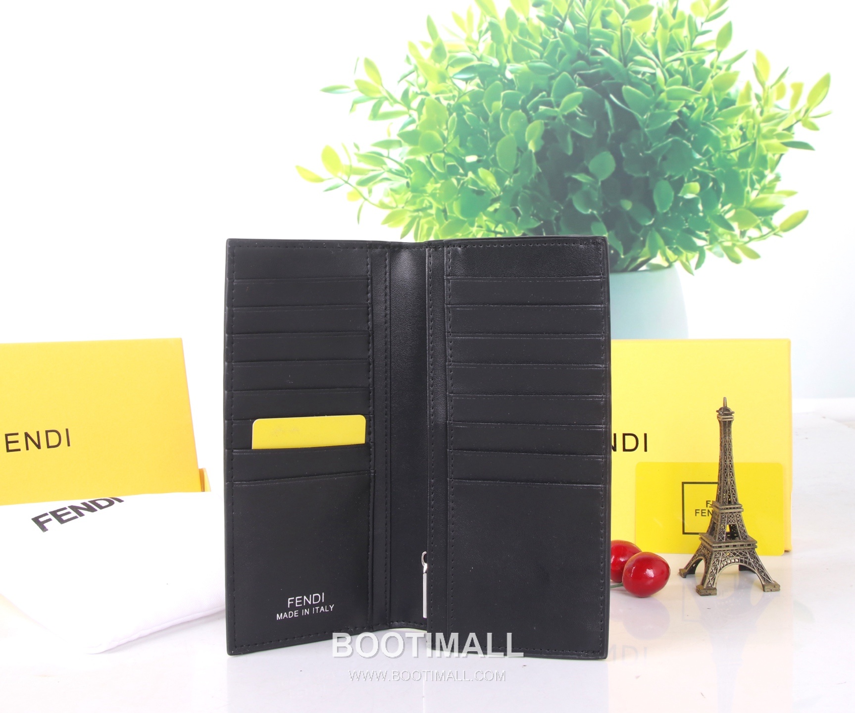 Fendi Calfskin Slim Wallet with Multi Slot Detail 펜디 카프스킨 슬림 멀티 슬롯 장지갑 SF02 17.5cm 6