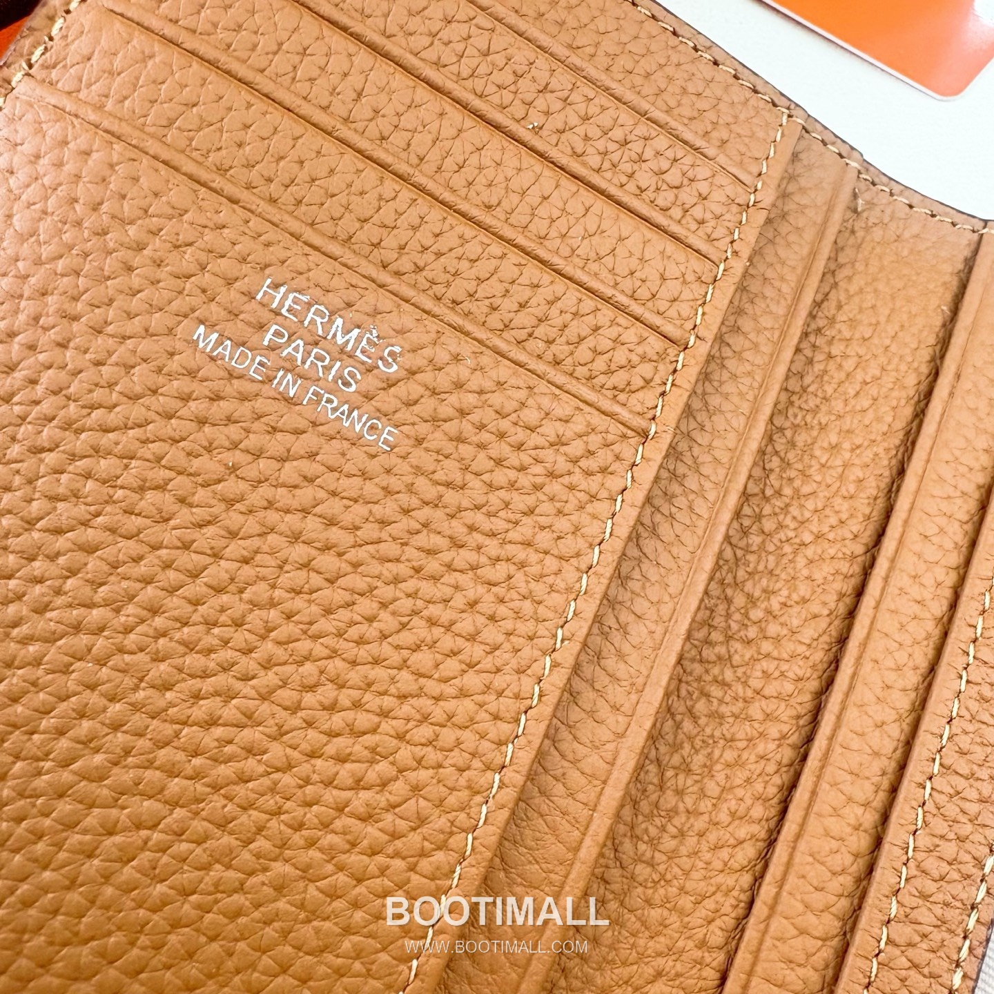 Hermès Togo Calfskin Wallet with Palladium Lock and Multi Slot Detail 에르메스 토고 카프스킨 팔라듐 락 멀티 슬롯 지갑 231 13.5cm 5