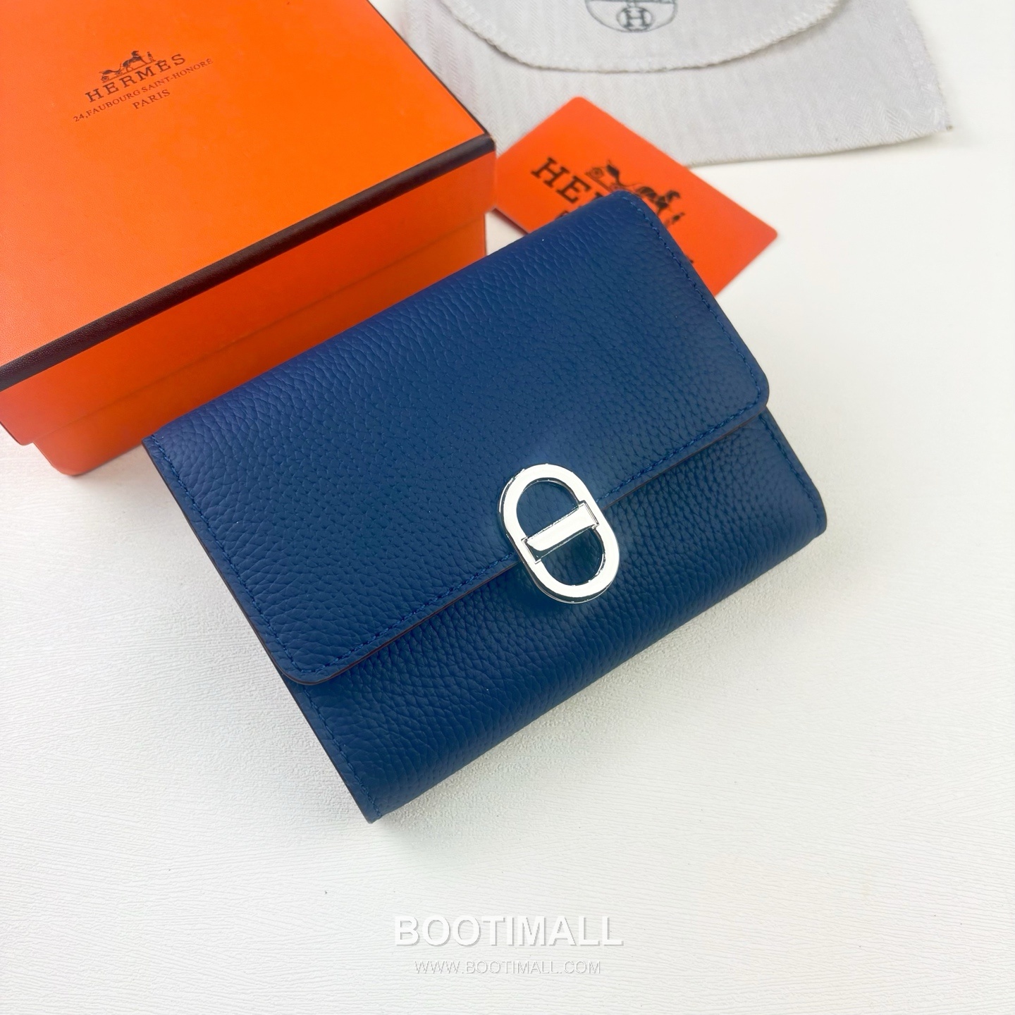 Hermès Togo Calfskin Wallet with Palladium Lock and Multi Slot Detail 에르메스 토고 카프스킨 팔라듐 락 멀티 슬롯 지갑 231 13.5cm 3
