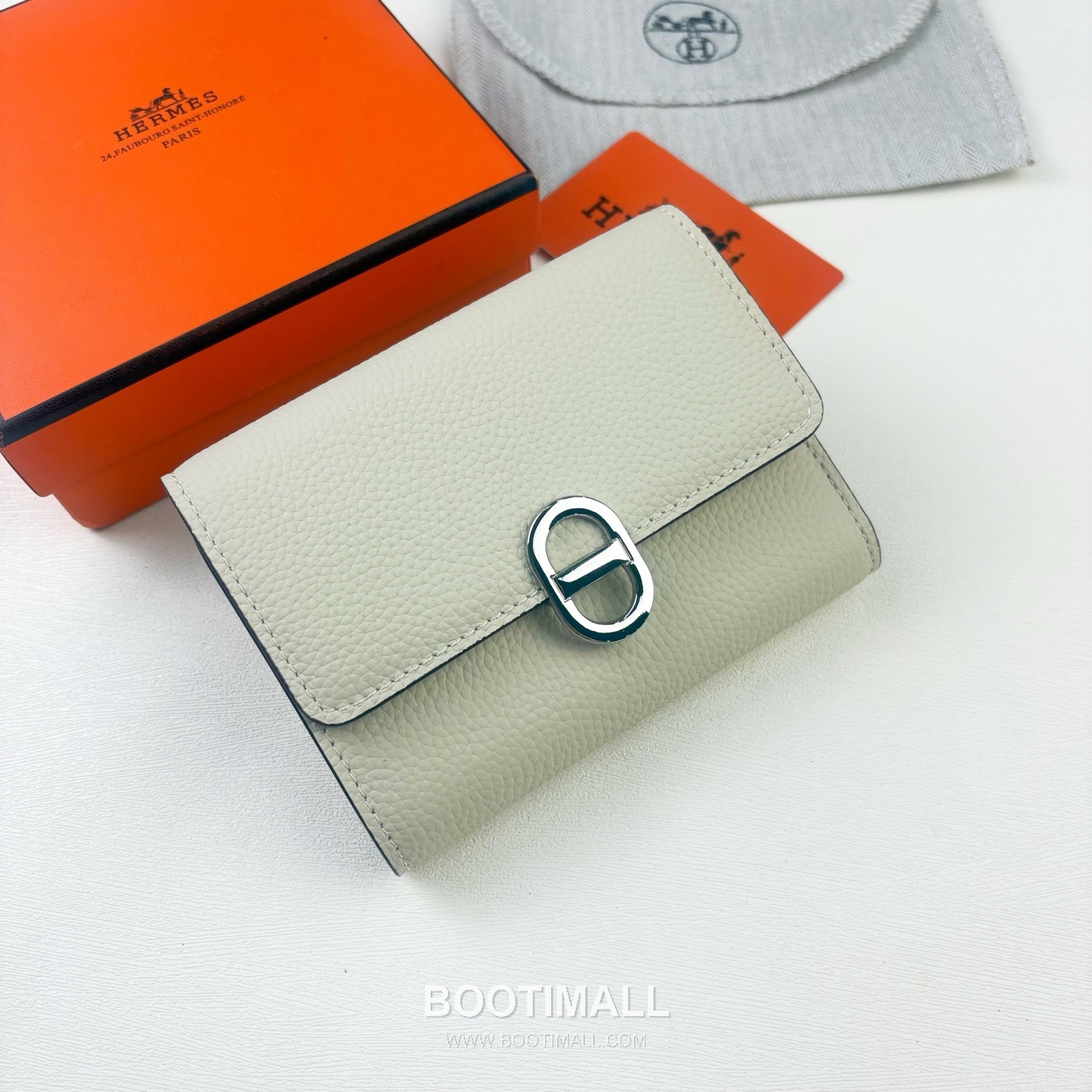 Hermès Togo Calfskin Wallet with Palladium Lock and Multi Slot Detail 에르메스 토고 카프스킨 팔라듐 락 멀티 슬롯 지갑 231 13.5cm 5